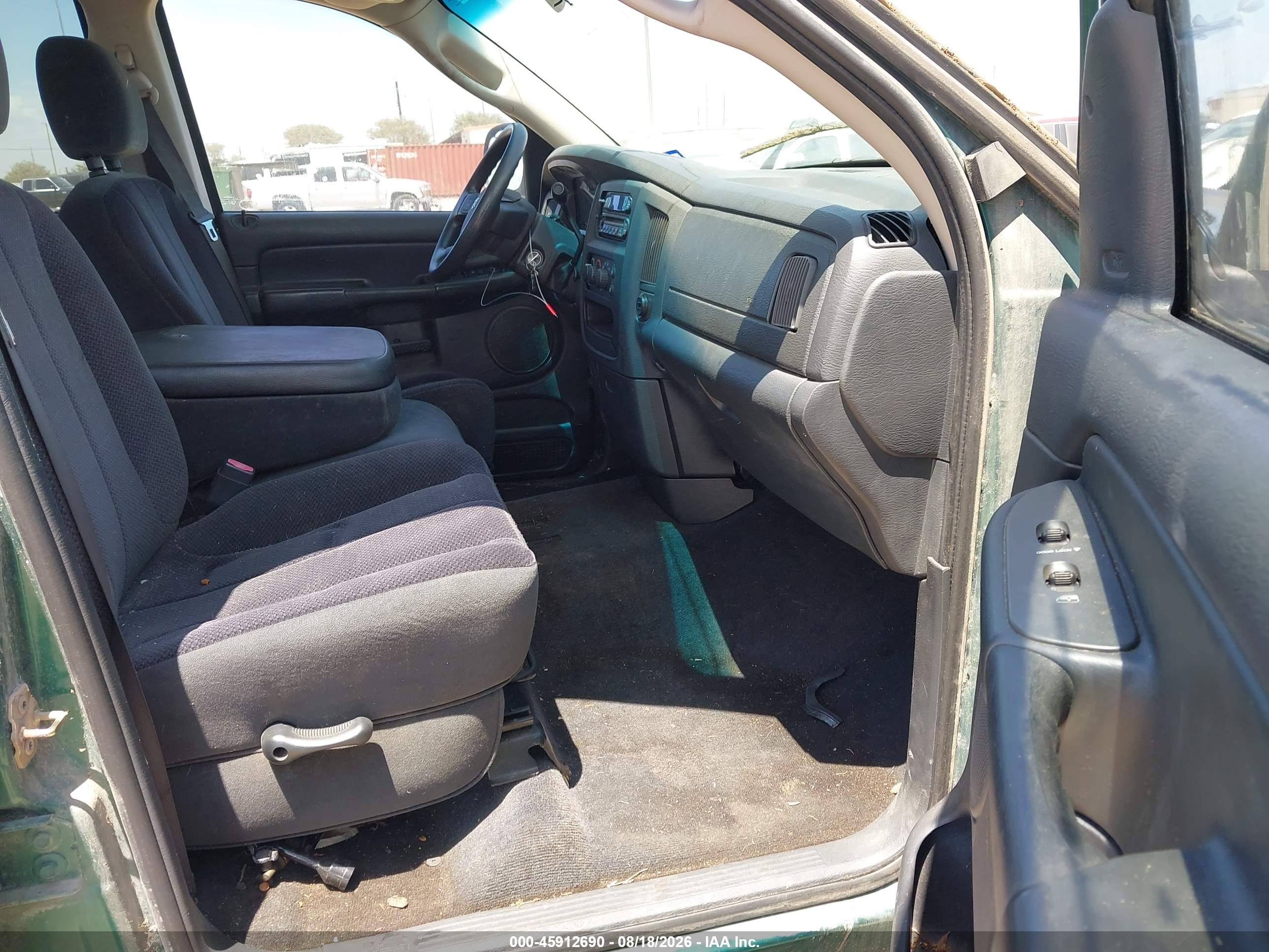 2004 Dodge Ram 1500 Slt/laramie Green vin: 1D7HA18N54J114992