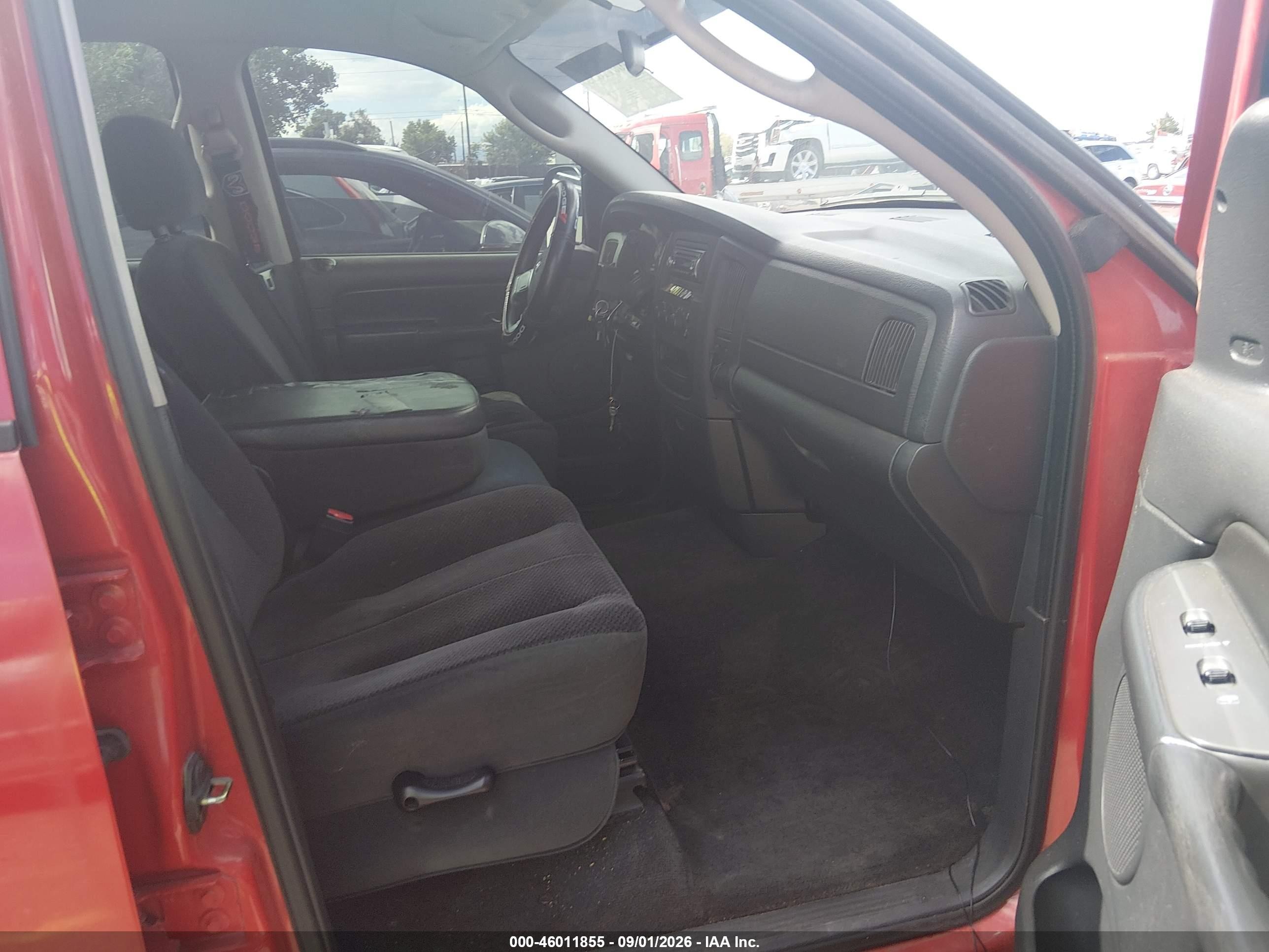 2004 Dodge Ram 1500 Slt/laramie Red vin: 1D7HA18N54J294538
