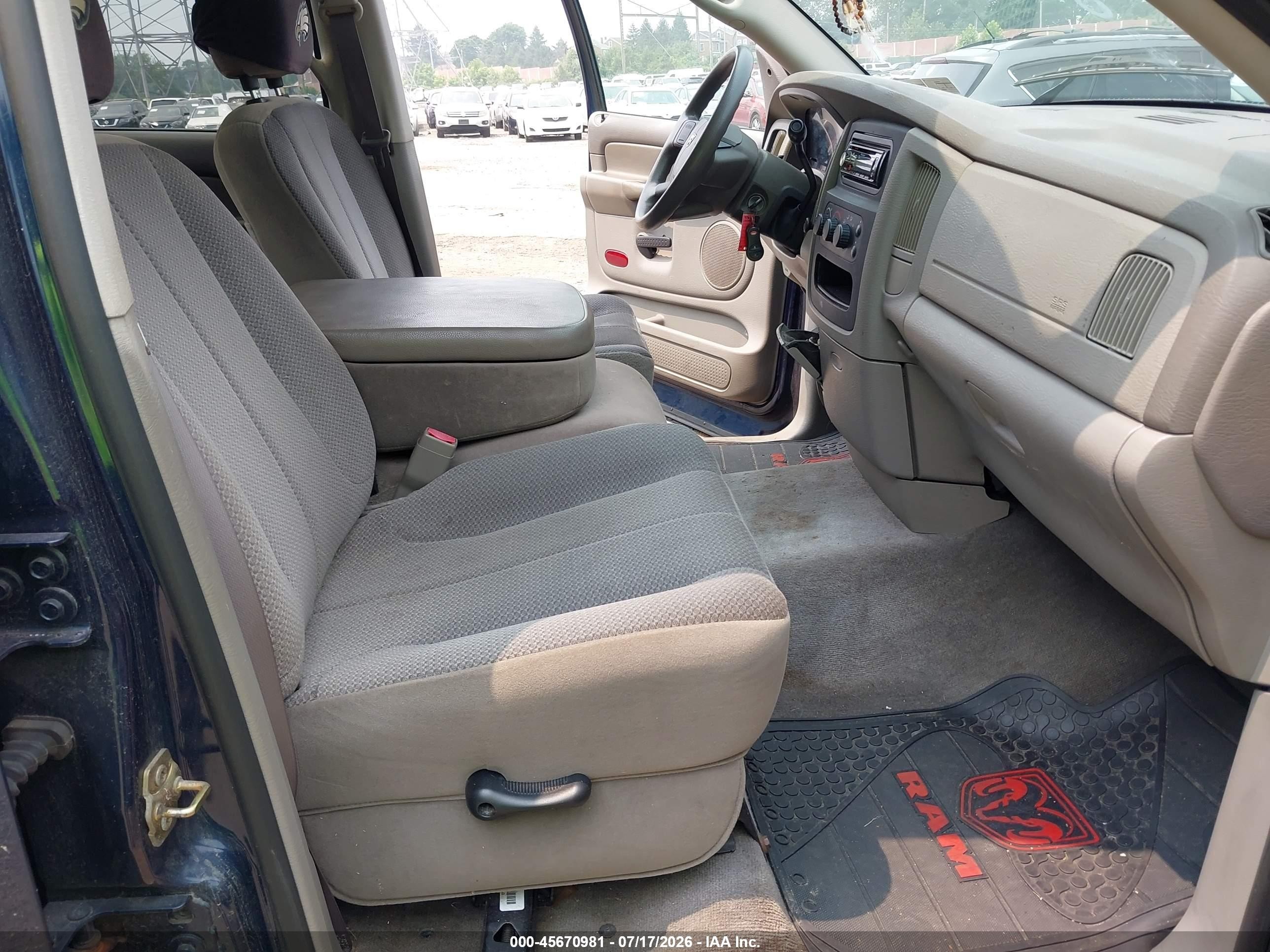 2004 Dodge Ram 1500 Slt/laramie Синий vin: 1D7HA18N54S718777