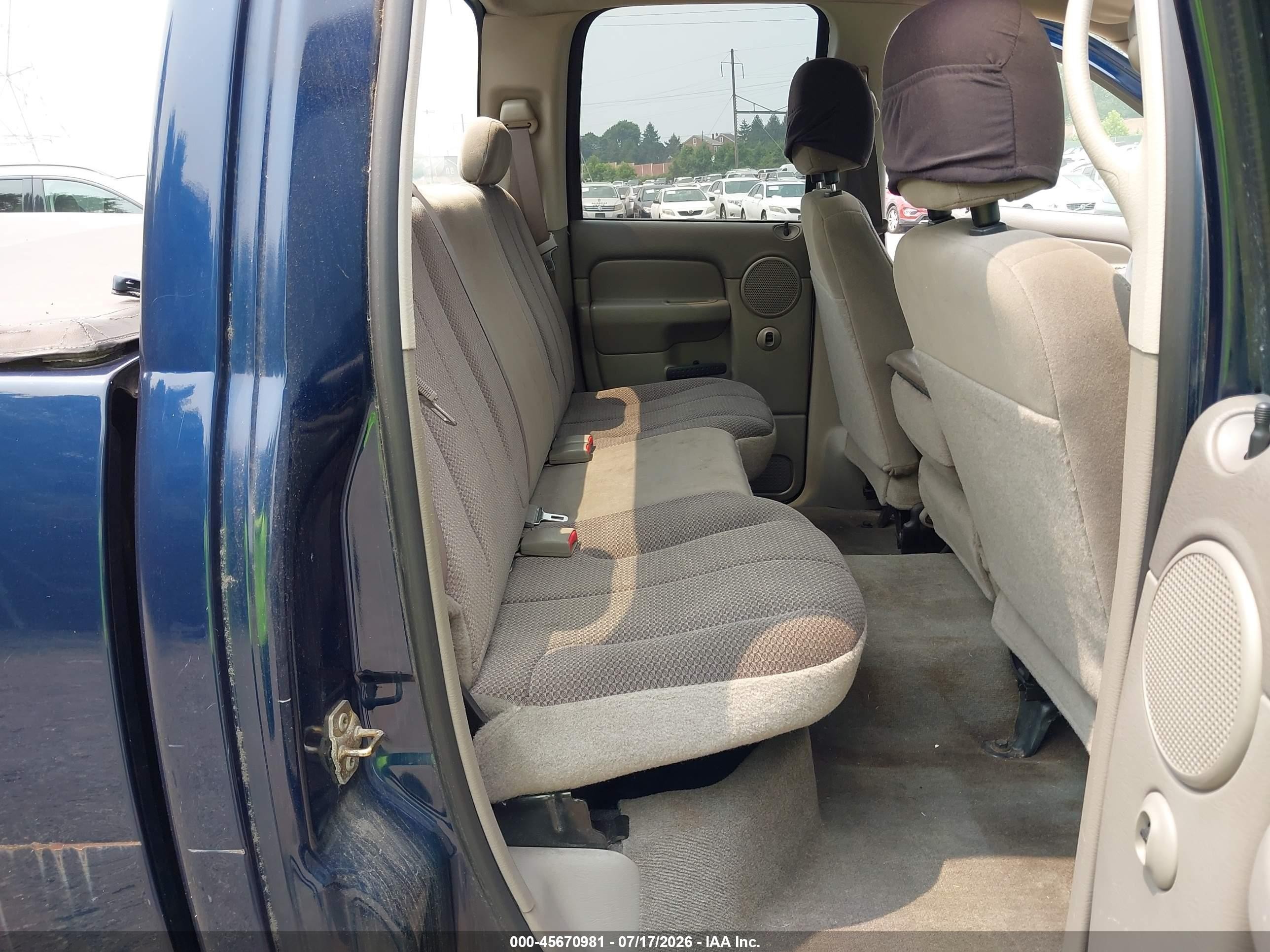 2004 Dodge Ram 1500 Slt/laramie Синий vin: 1D7HA18N54S718777