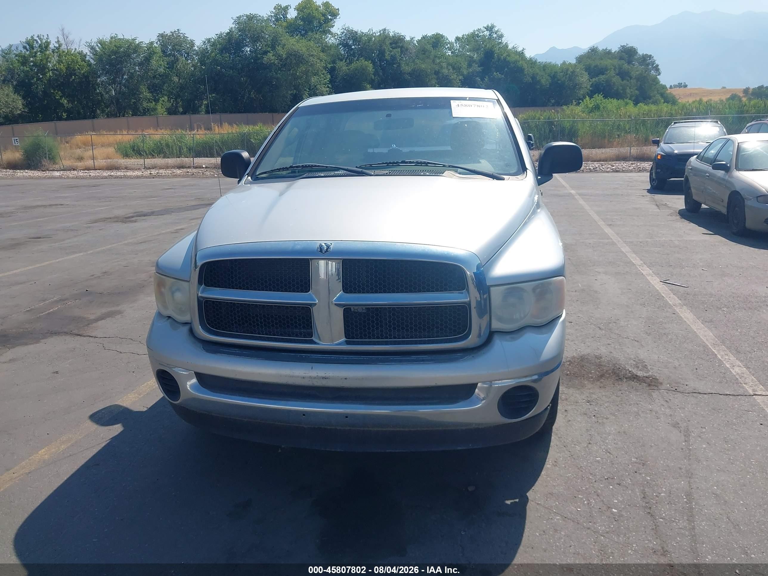 2005 Dodge Ram 1500 Slt/laramie Silver vin: 1D7HA18N55J546192