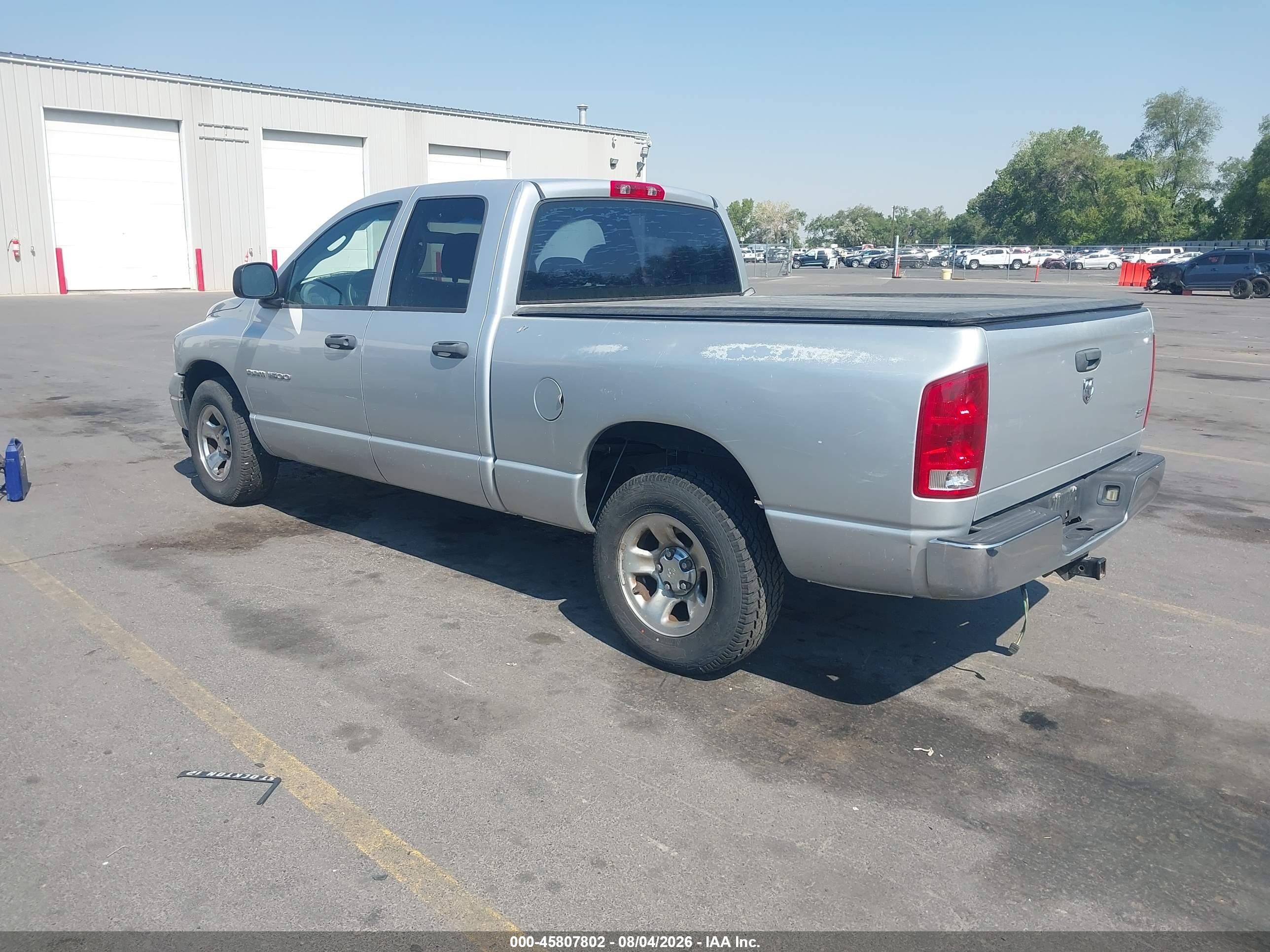 2005 Dodge Ram 1500 Slt/laramie Silver vin: 1D7HA18N55J546192