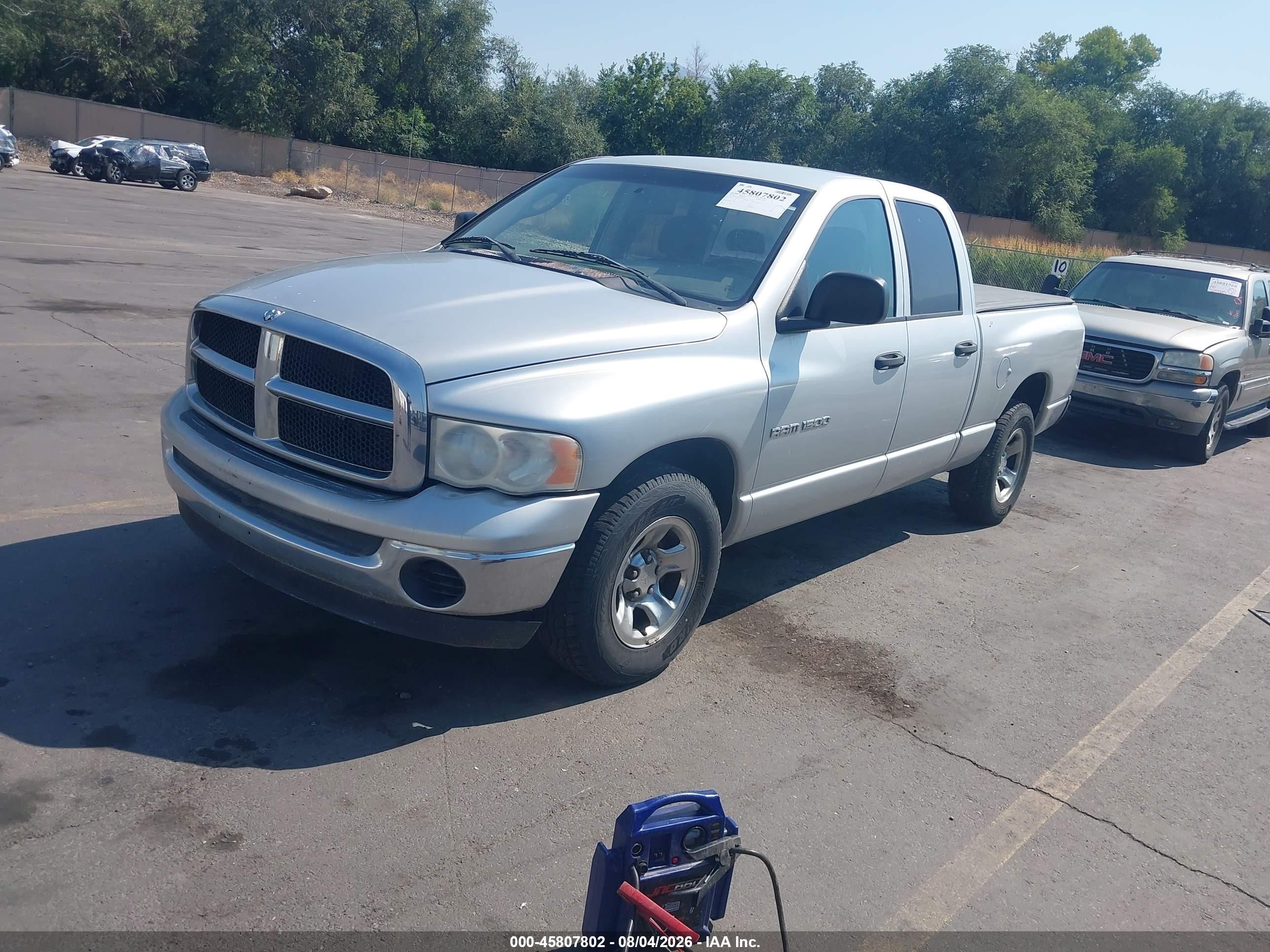 2005 Dodge Ram 1500 Slt/laramie Silver vin: 1D7HA18N55J546192