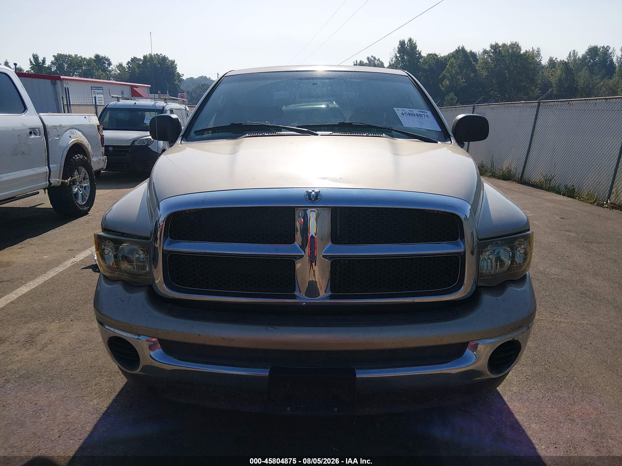 2005 Dodge Ram 1500 Slt/laramie Желто-коричневый vin: 1D7HA18N55J632330