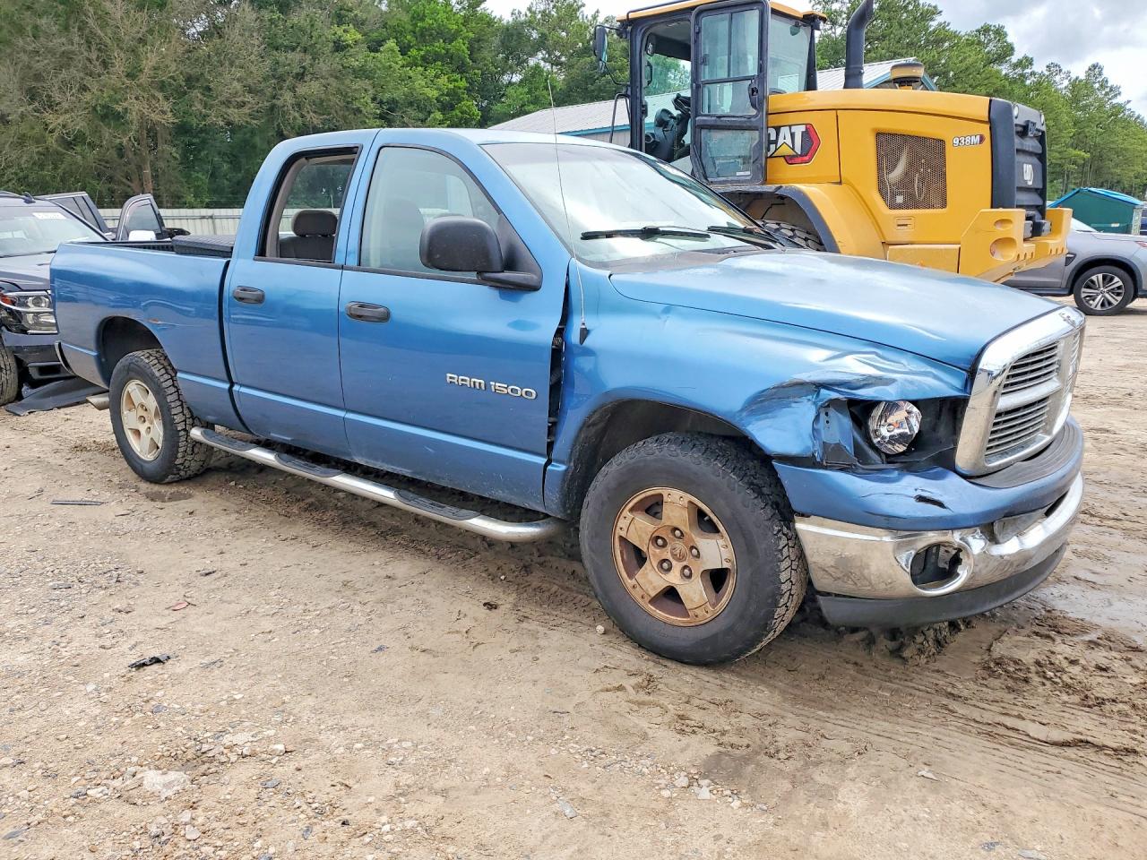 2005 Dodge Ram 1500 St Blue vin: 1D7HA18N55J633848