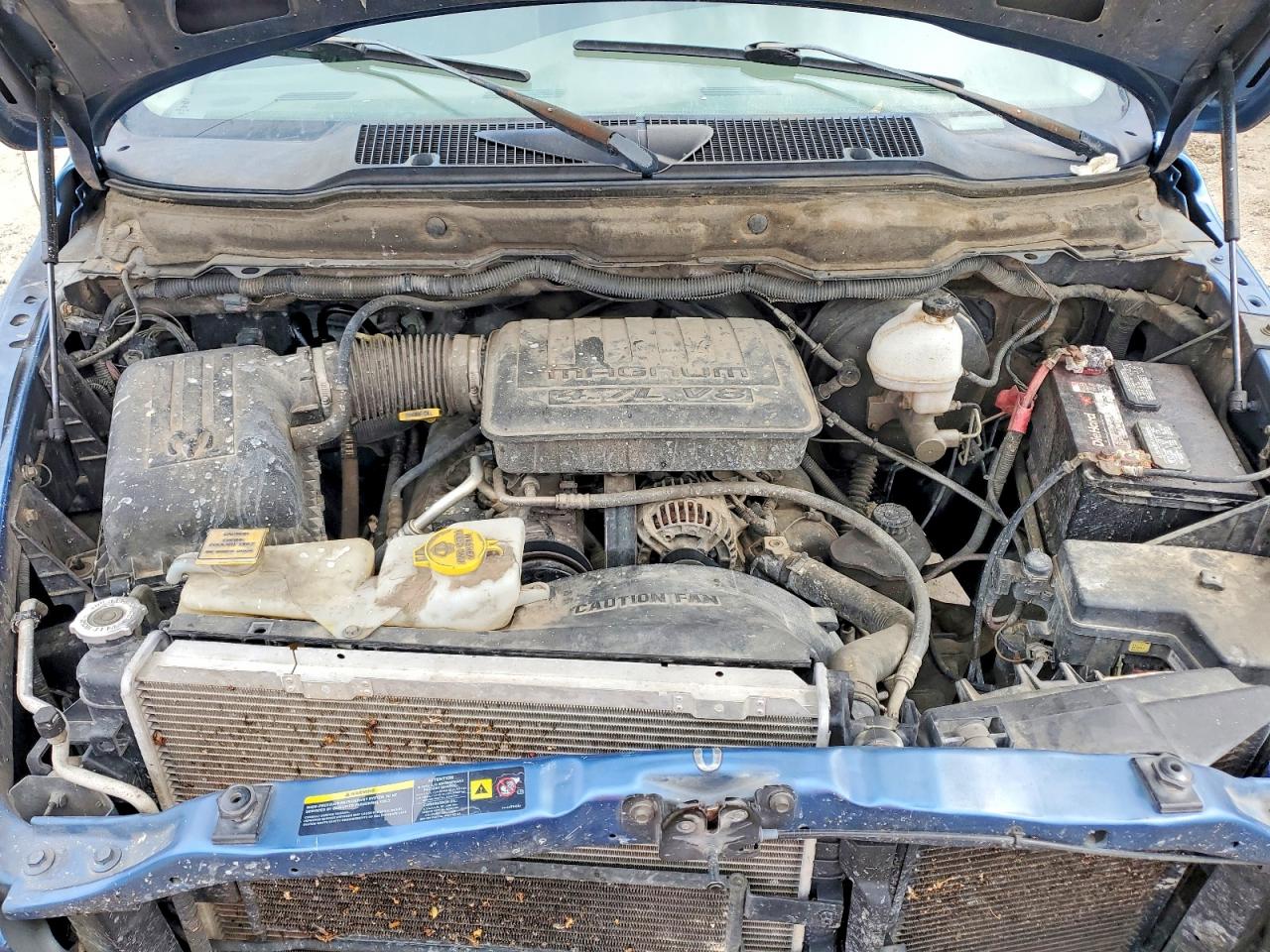 2005 Dodge Ram 1500 St Blue vin: 1D7HA18N55J633848