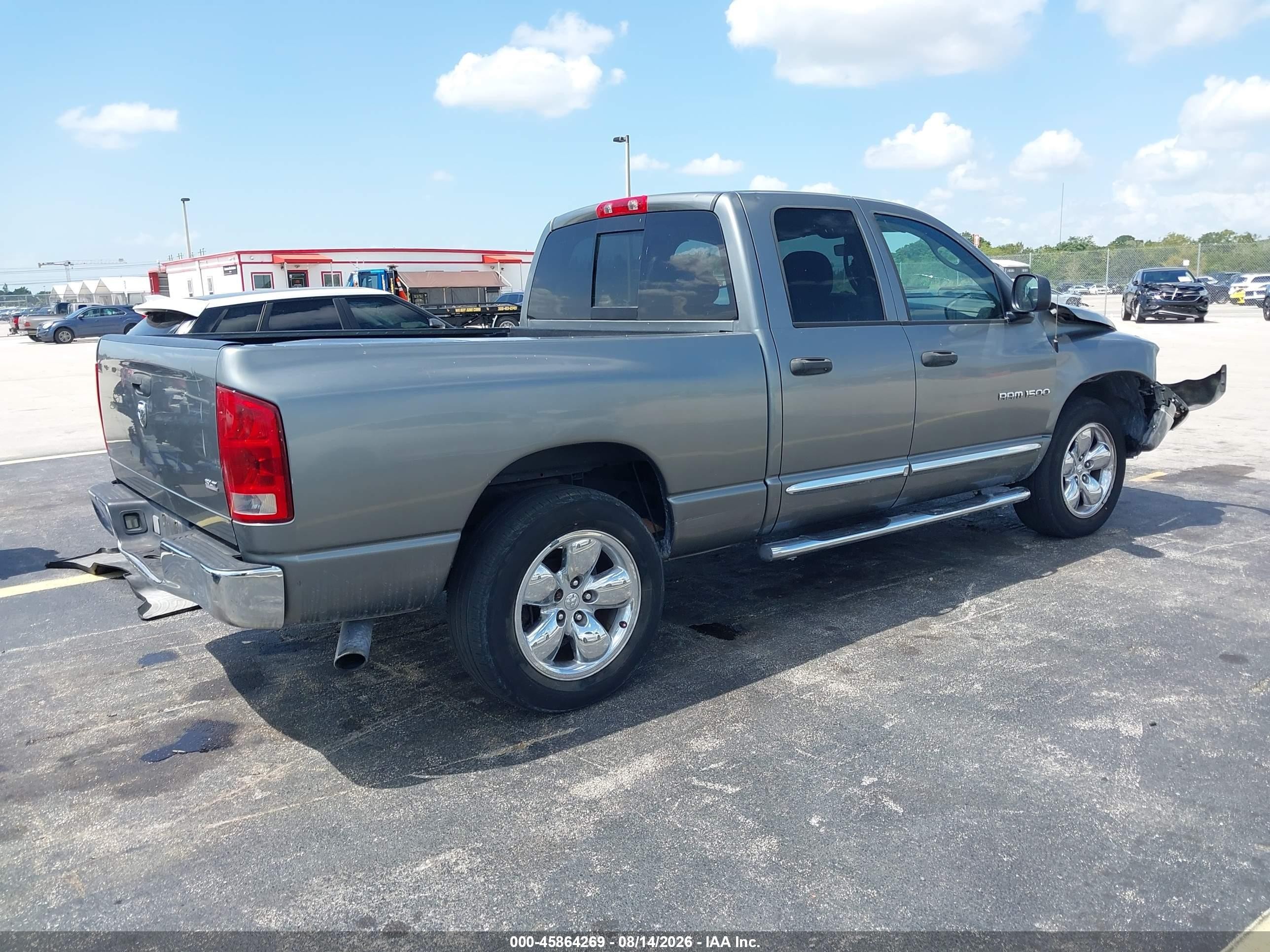 2005 Dodge Ram 1500 Slt/laramie Серый vin: 1D7HA18N55J634692