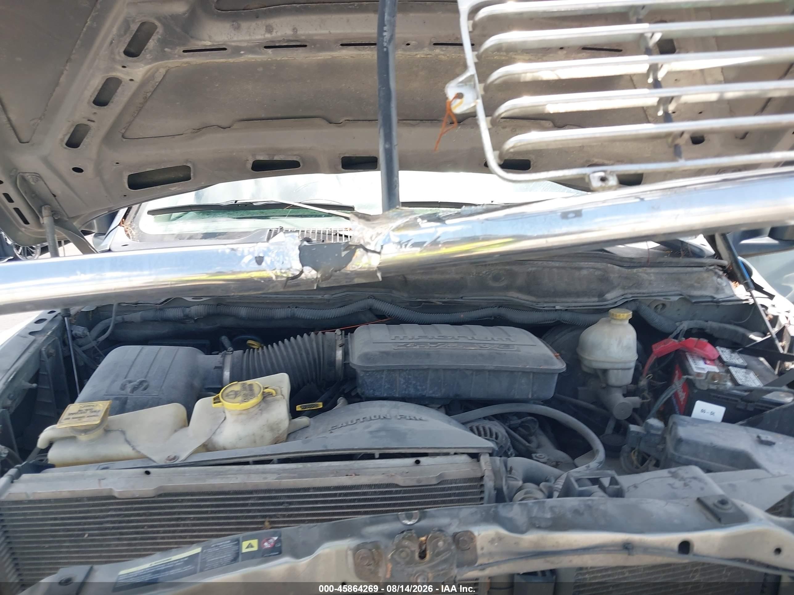2005 Dodge Ram 1500 Slt/laramie Серый vin: 1D7HA18N55J634692