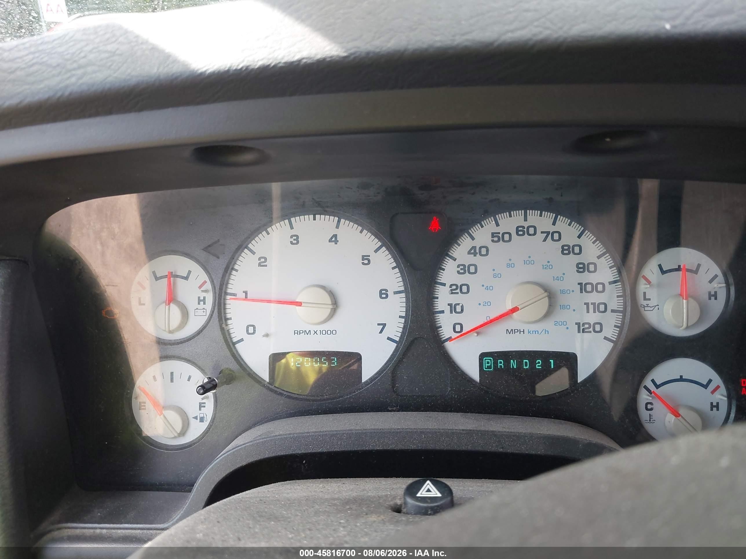 2005 Dodge Ram 1500 Slt/laramie Red vin: 1D7HA18N55S241737