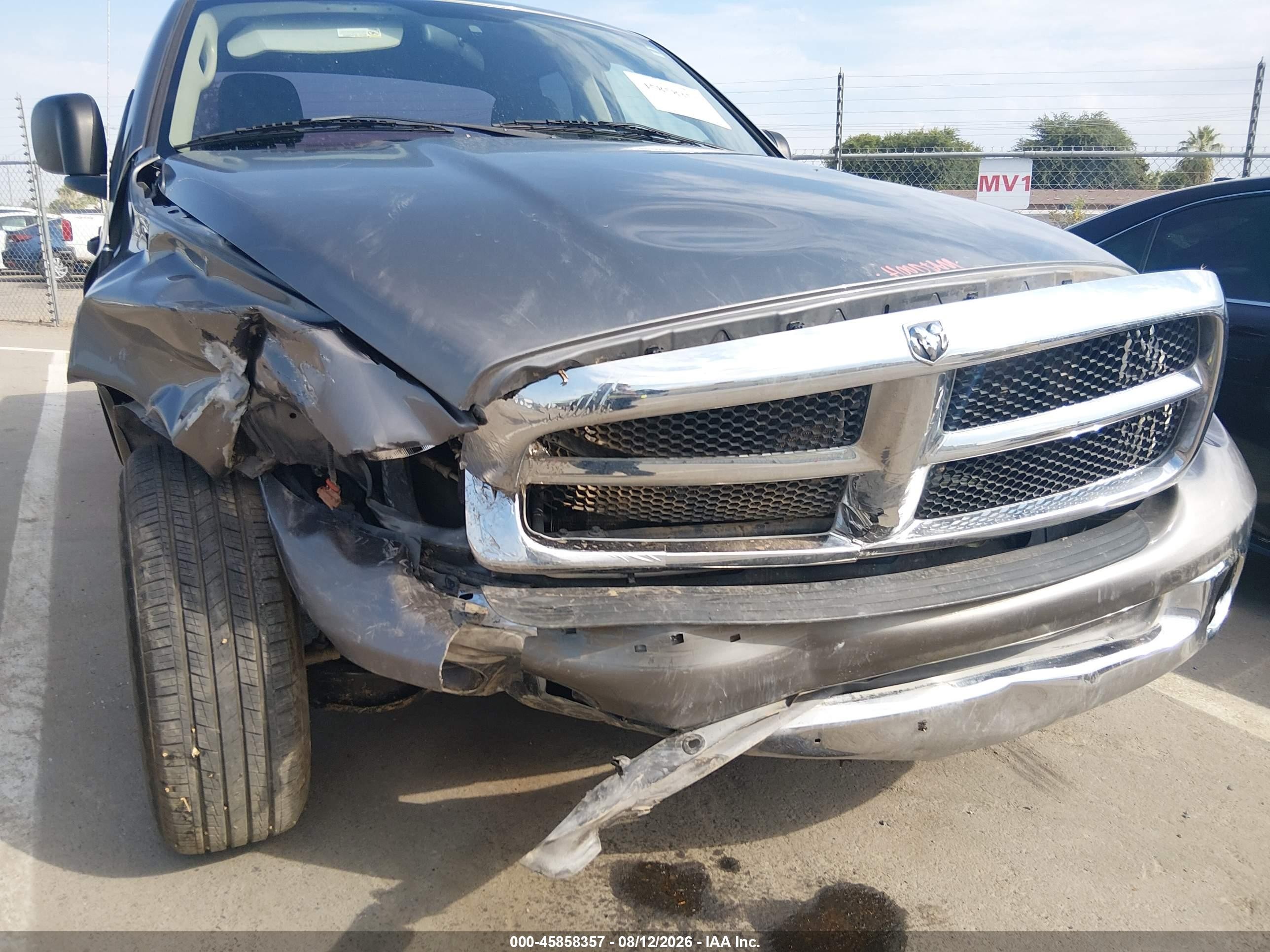 2005 Dodge Ram 1500 Slt/laramie Gray vin: 1D7HA18N55S306649