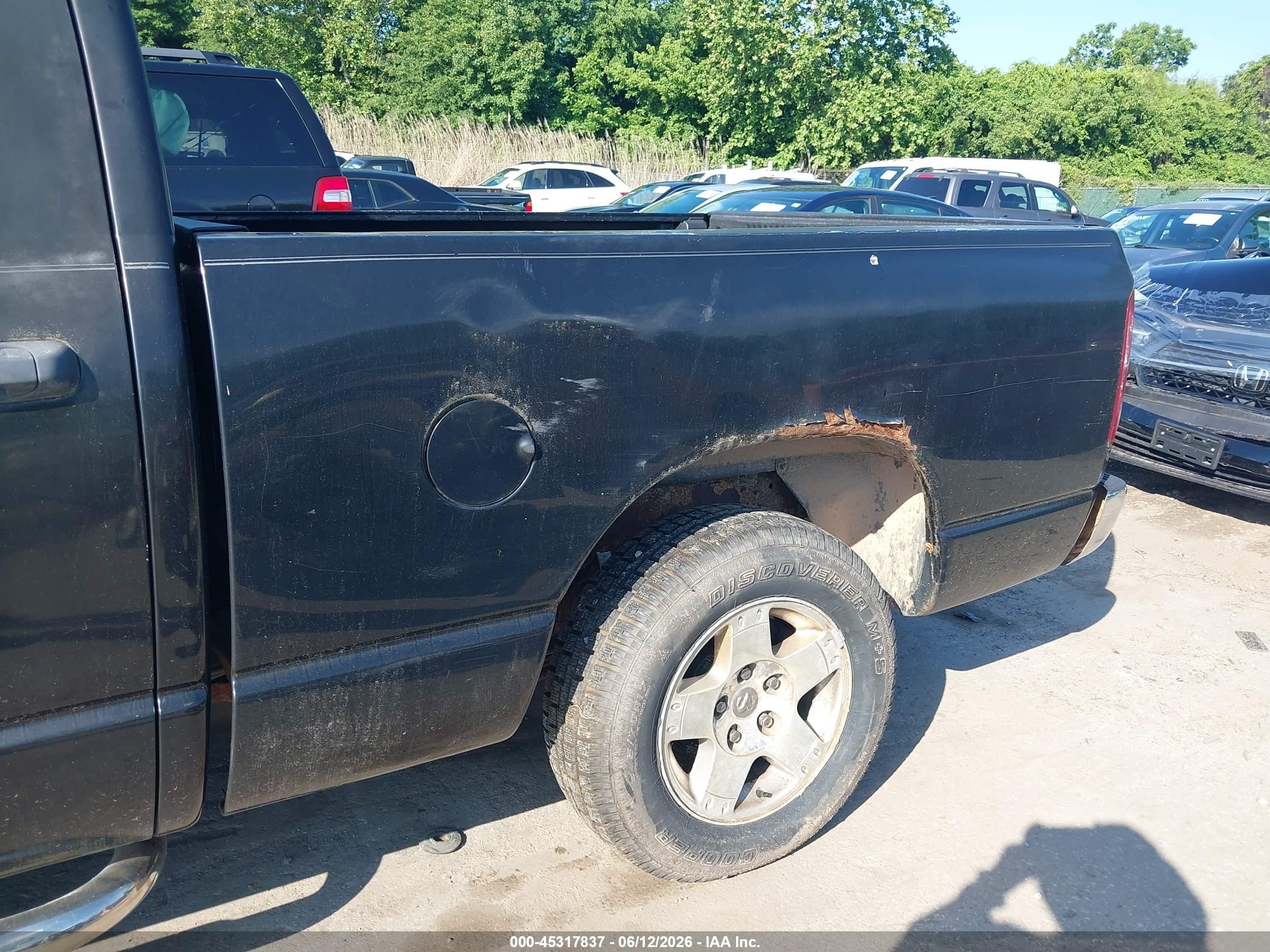 2005 Dodge Ram 1500 Slt/laramie Black vin: 1D7HA18N55S339814