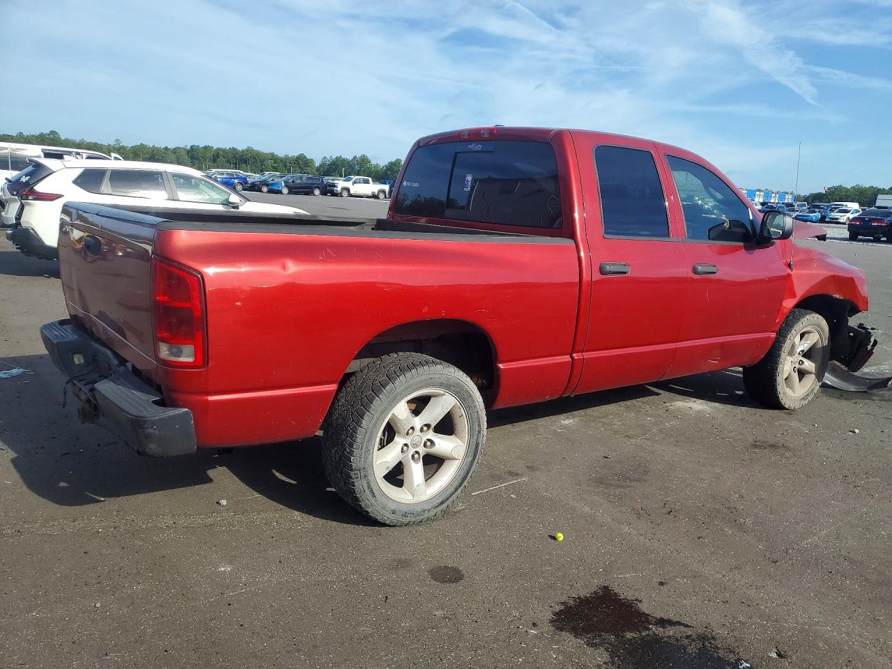 2006 Dodge Ram 1500 St/slt Red vin: 1D7HA18N56S685220