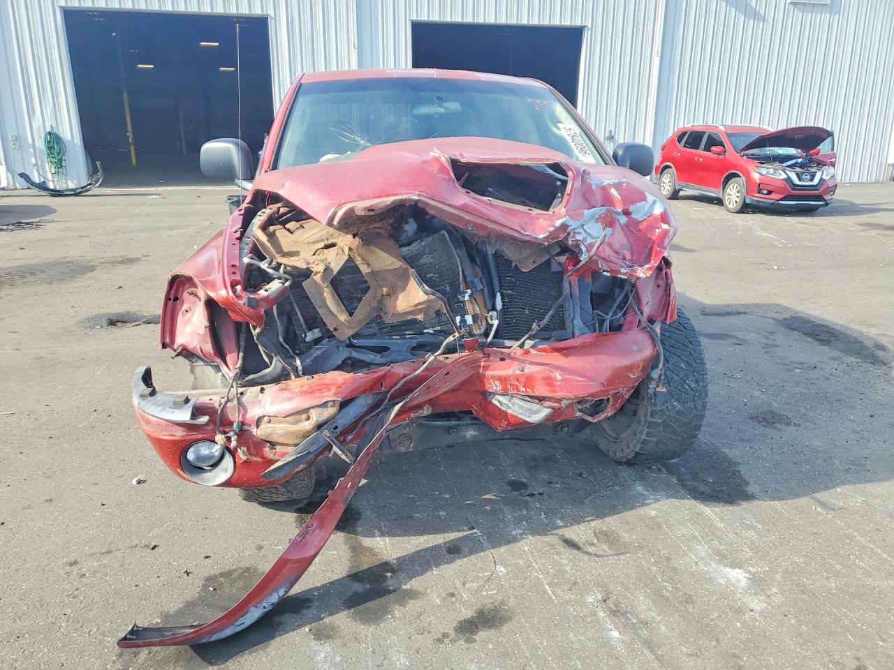 2006 Dodge Ram 1500 St/slt Red vin: 1D7HA18N56S685220