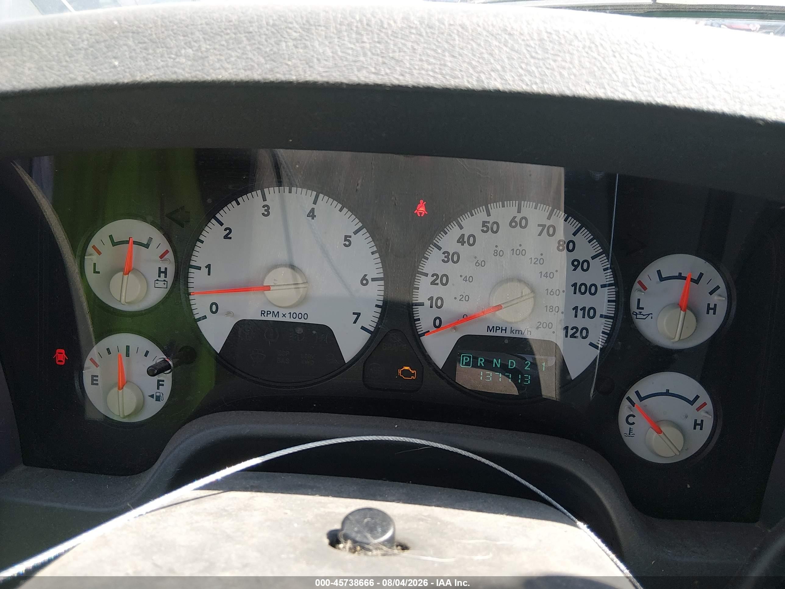 2006 Dodge Ram 1500 Slt Silver vin: 1D7HA18N56S685671