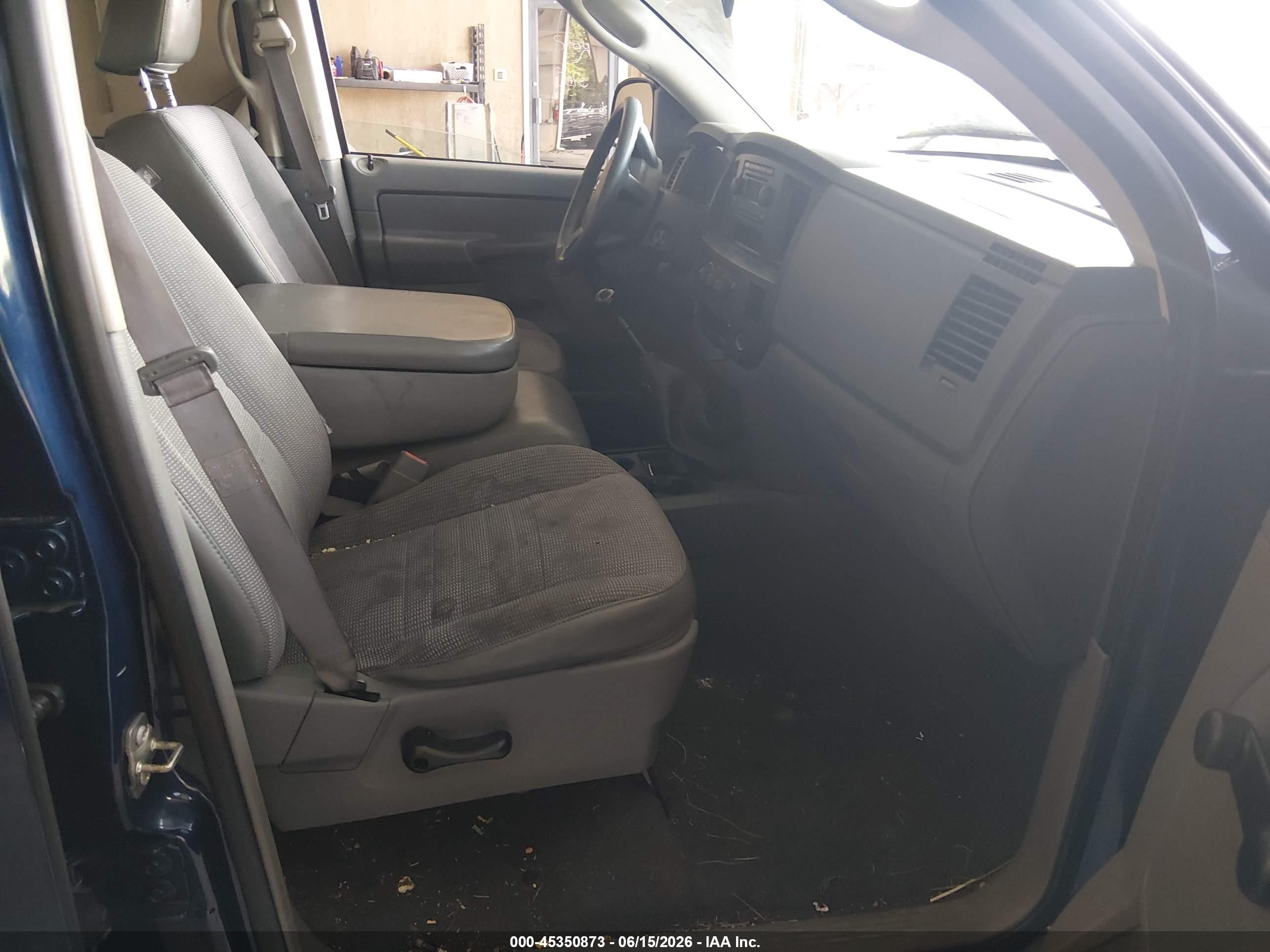 2007 Dodge Ram 1500 St Blue vin: 1D7HA18N57J621766