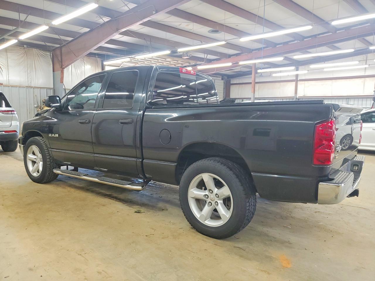 2008 Dodge Ram 1500 St Черный vin: 1D7HA18N58J240467