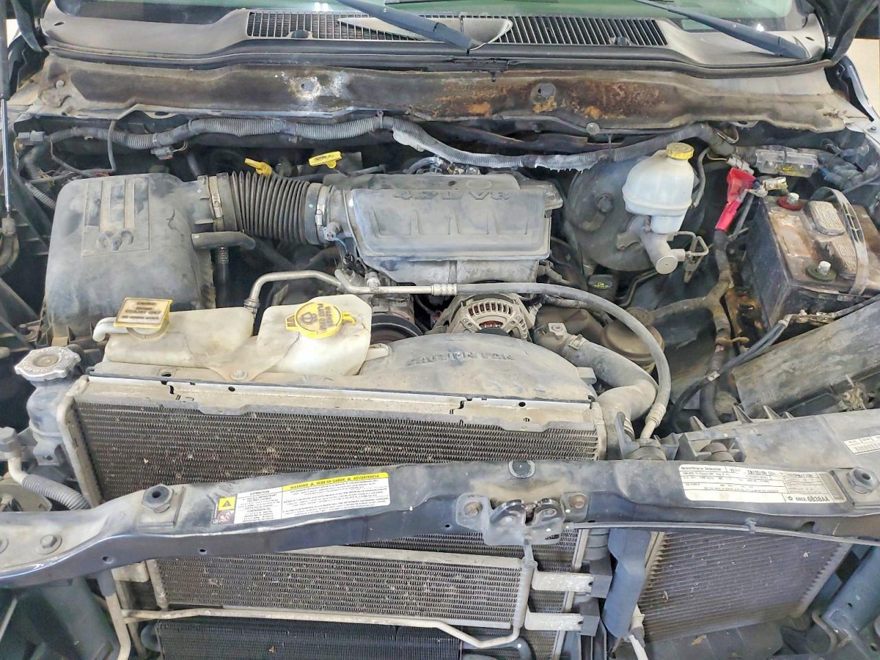 2008 Dodge Ram 1500 St Черный vin: 1D7HA18N58J240467