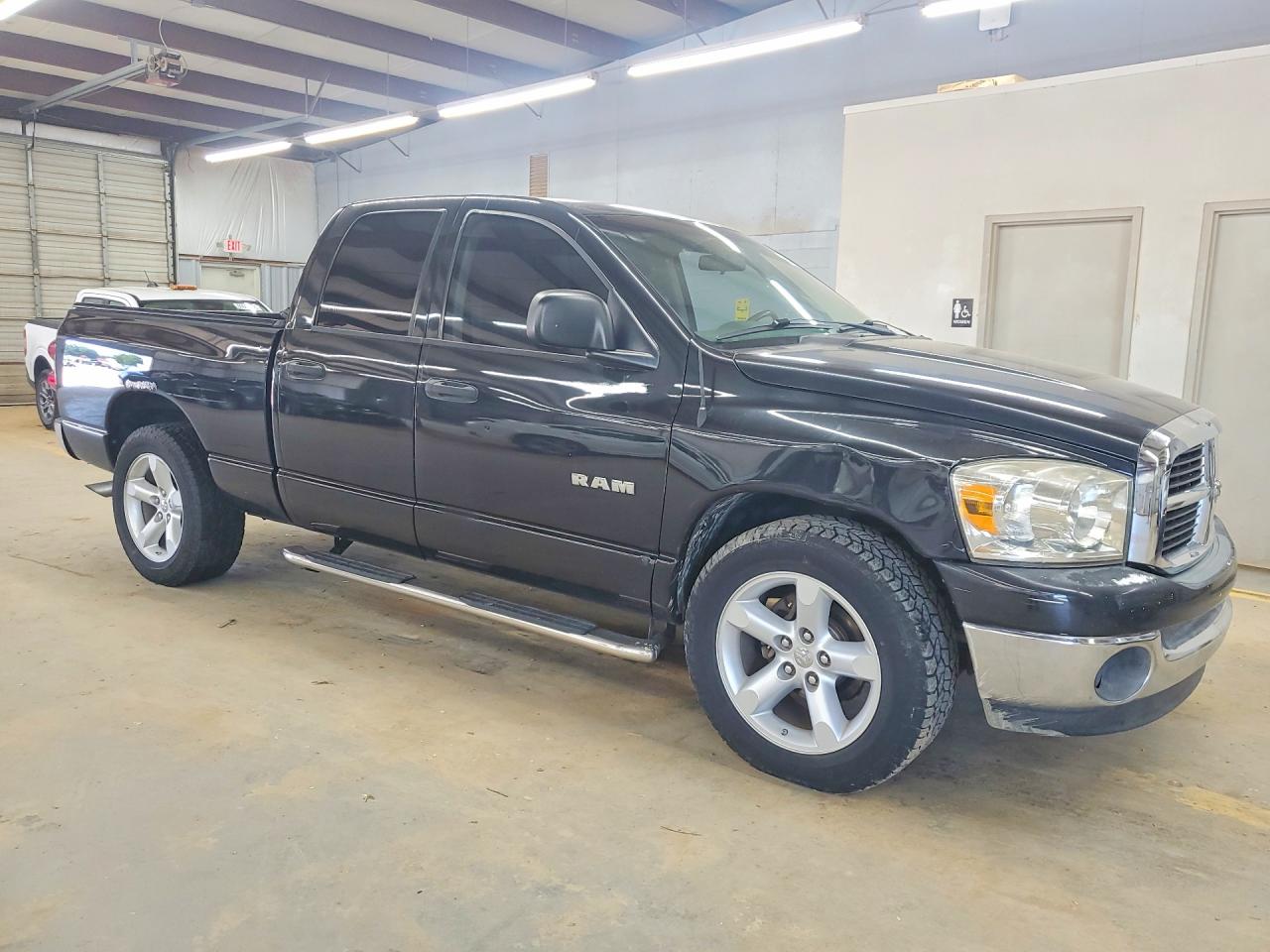 2008 Dodge Ram 1500 St Черный vin: 1D7HA18N58J240467