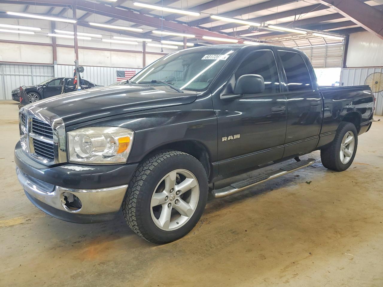 2008 Dodge Ram 1500 St Черный vin: 1D7HA18N58J240467
