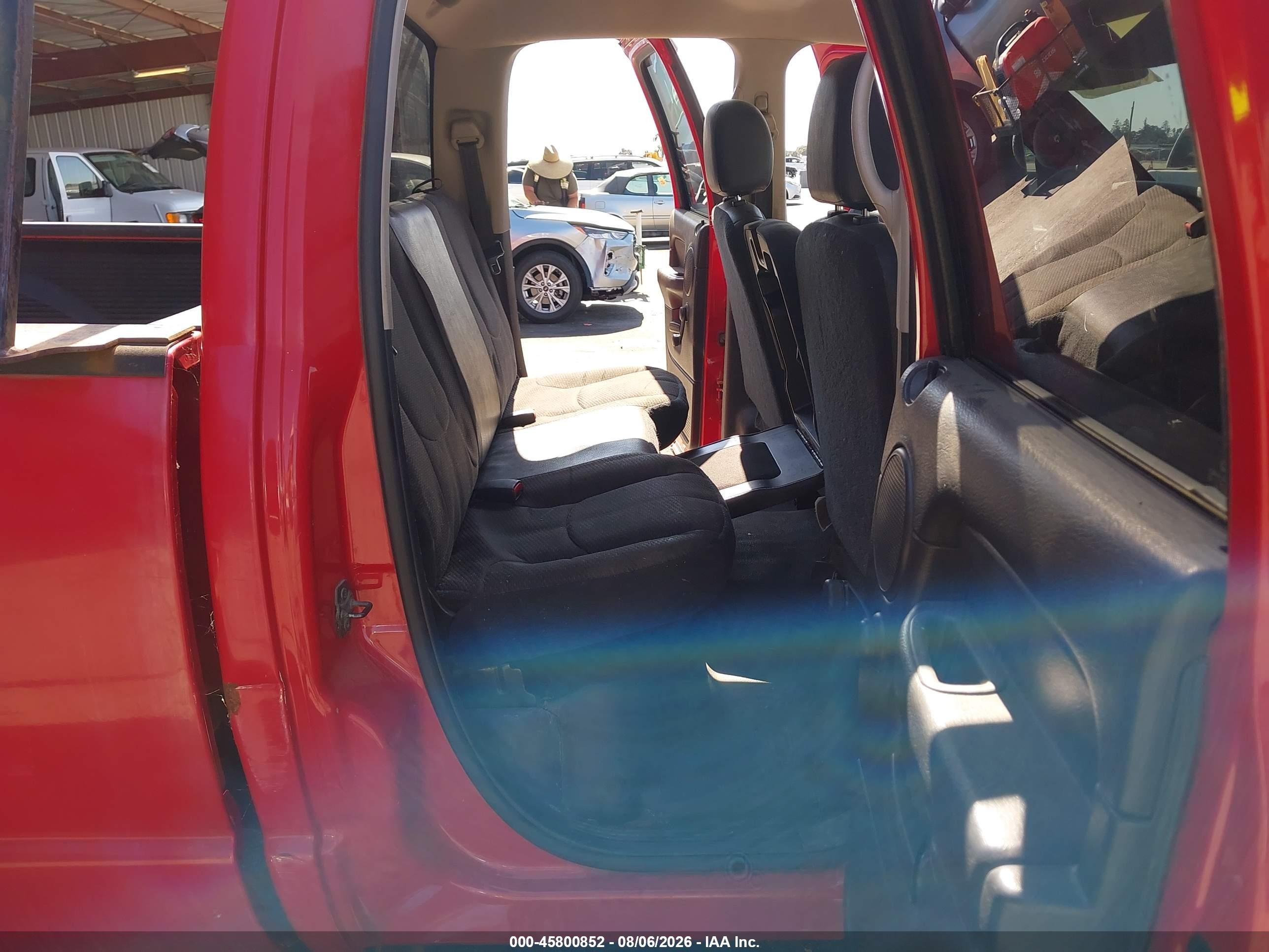 2002 Dodge Ram 1500 St Red vin: 1D7HA18N62J179802