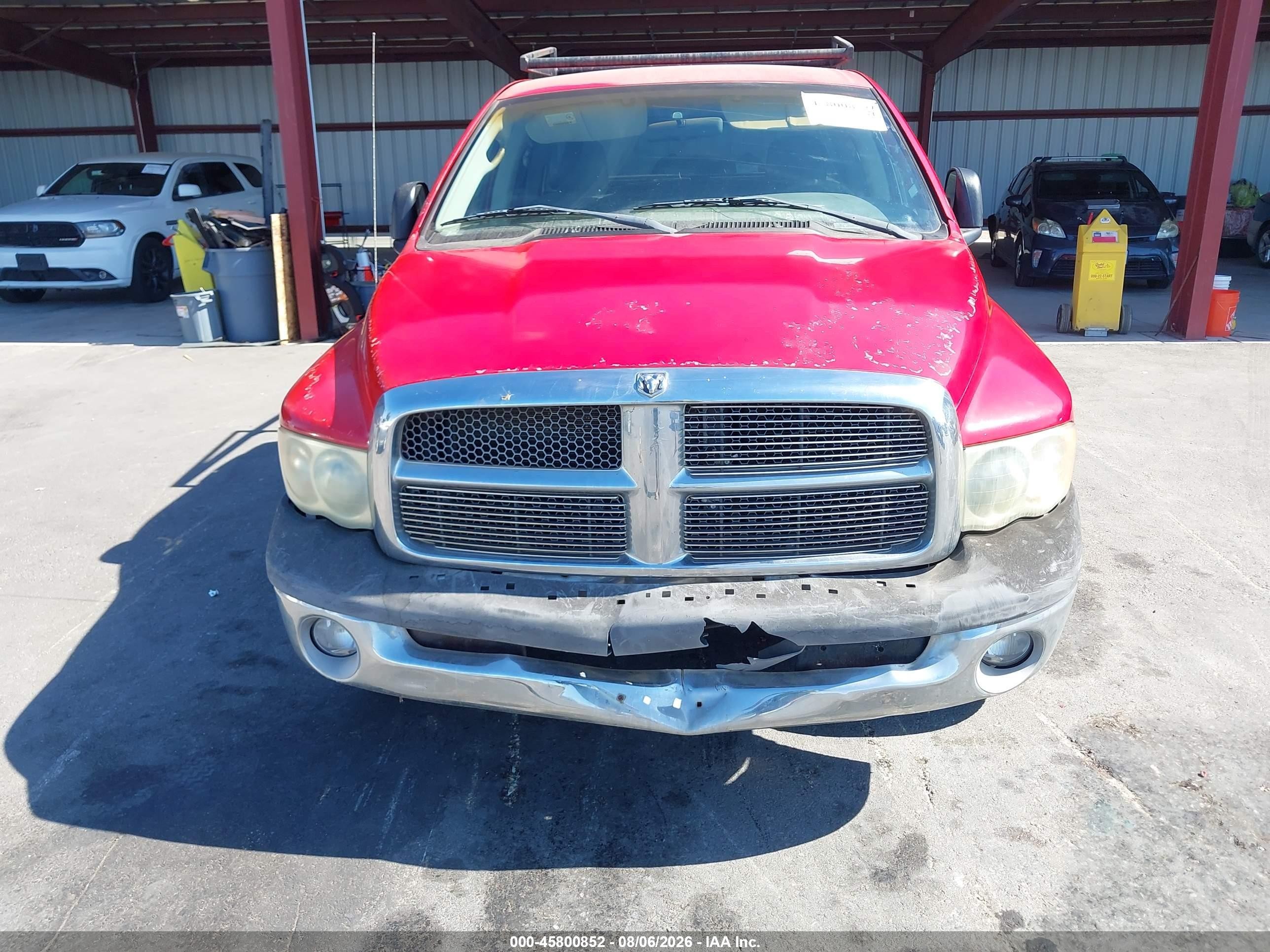 2002 Dodge Ram 1500 St Red vin: 1D7HA18N62J179802