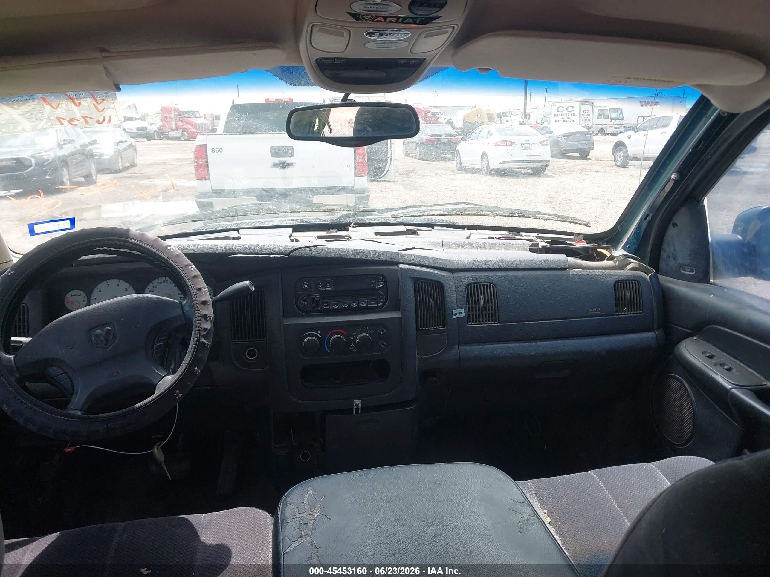 2002 Dodge Ram 1500 St Black vin: 1D7HA18N62S657923