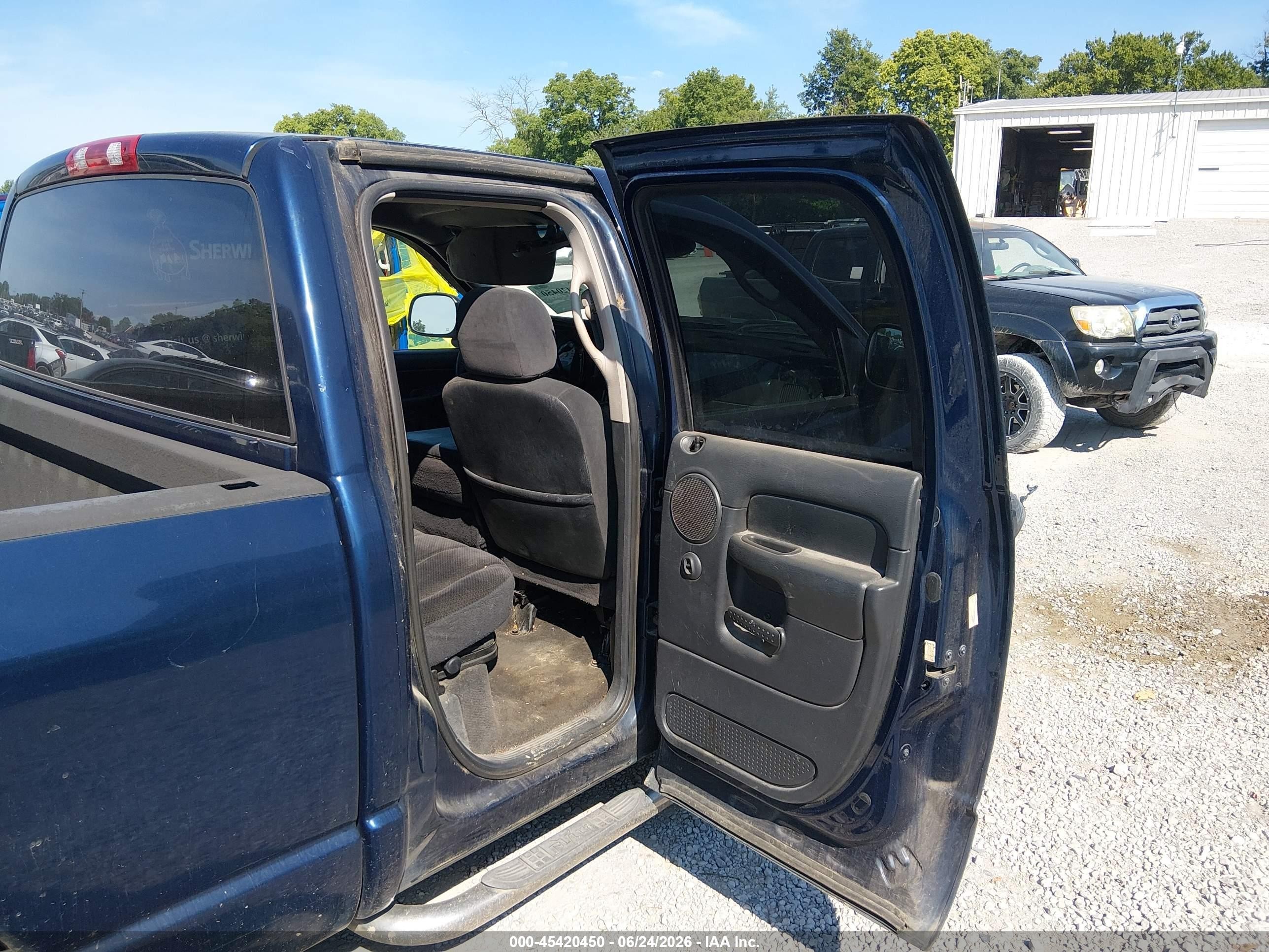 2003 Dodge Ram 1500 Slt/laramie/st Синий vin: 1D7HA18N63S186647
