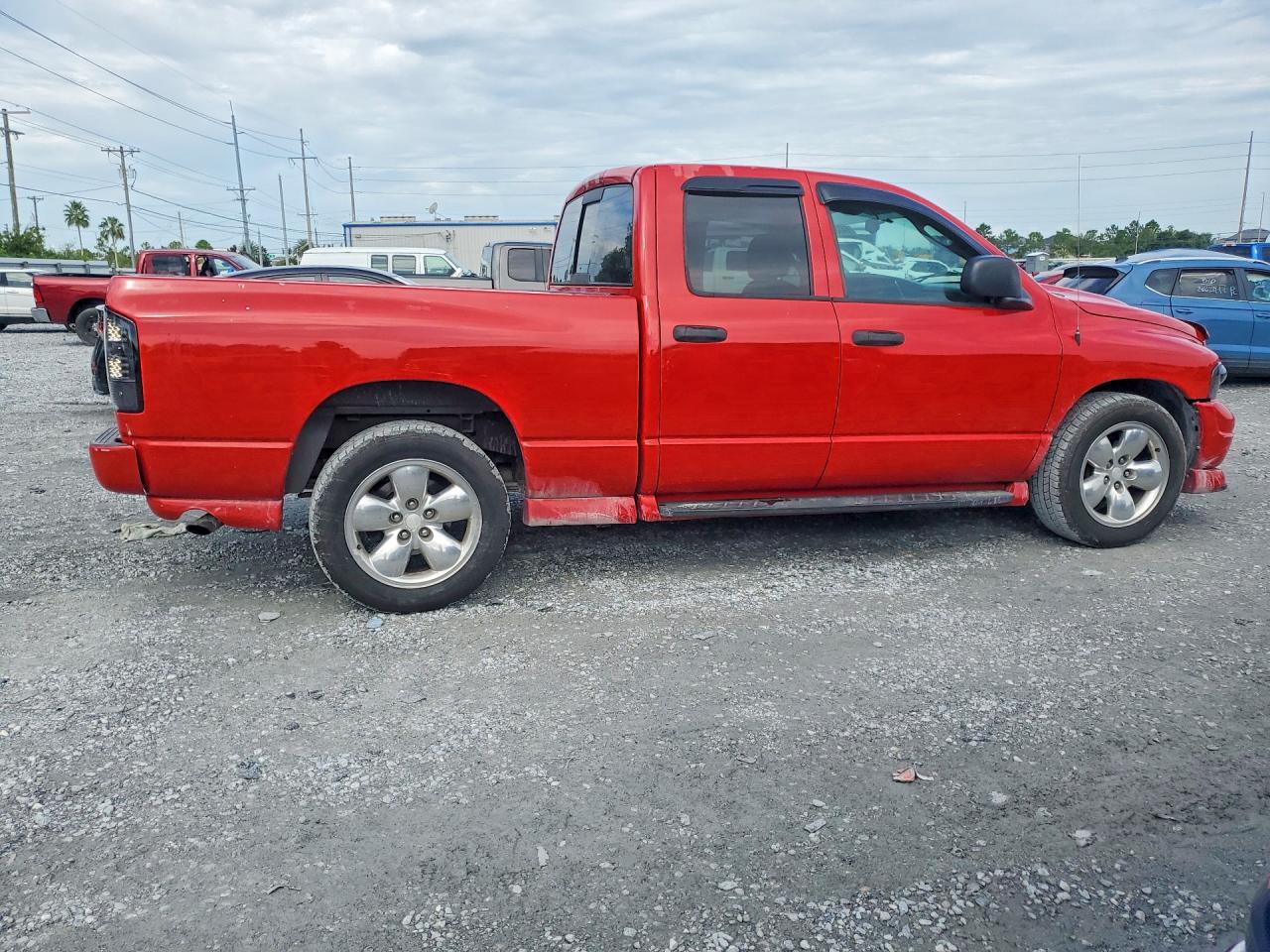 2003 Dodge Ram 1500 St Red vin: 1D7HA18N63S194053