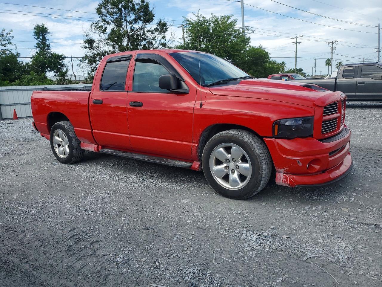 2003 Dodge Ram 1500 St Red vin: 1D7HA18N63S194053