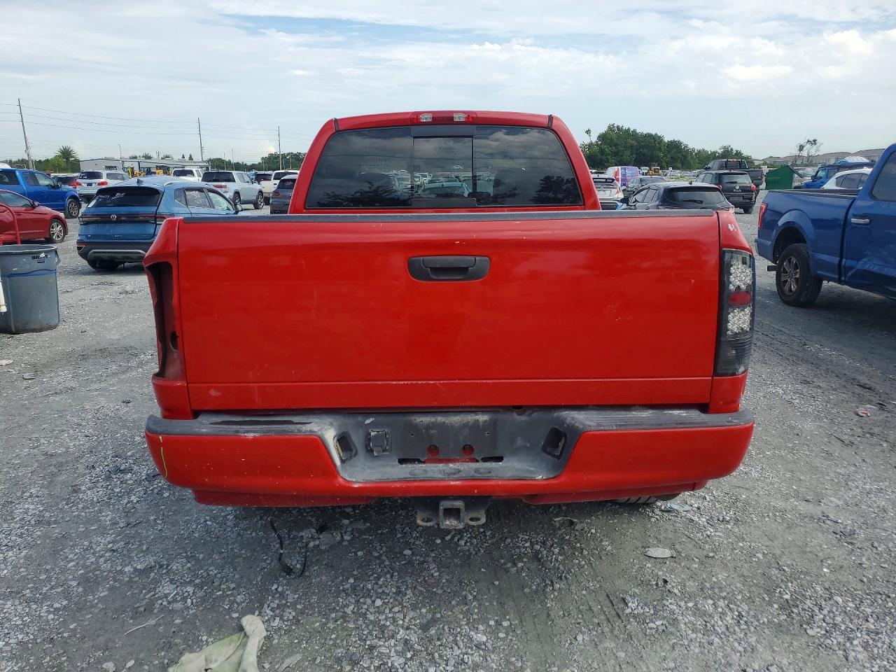 2003 Dodge Ram 1500 St Red vin: 1D7HA18N63S194053