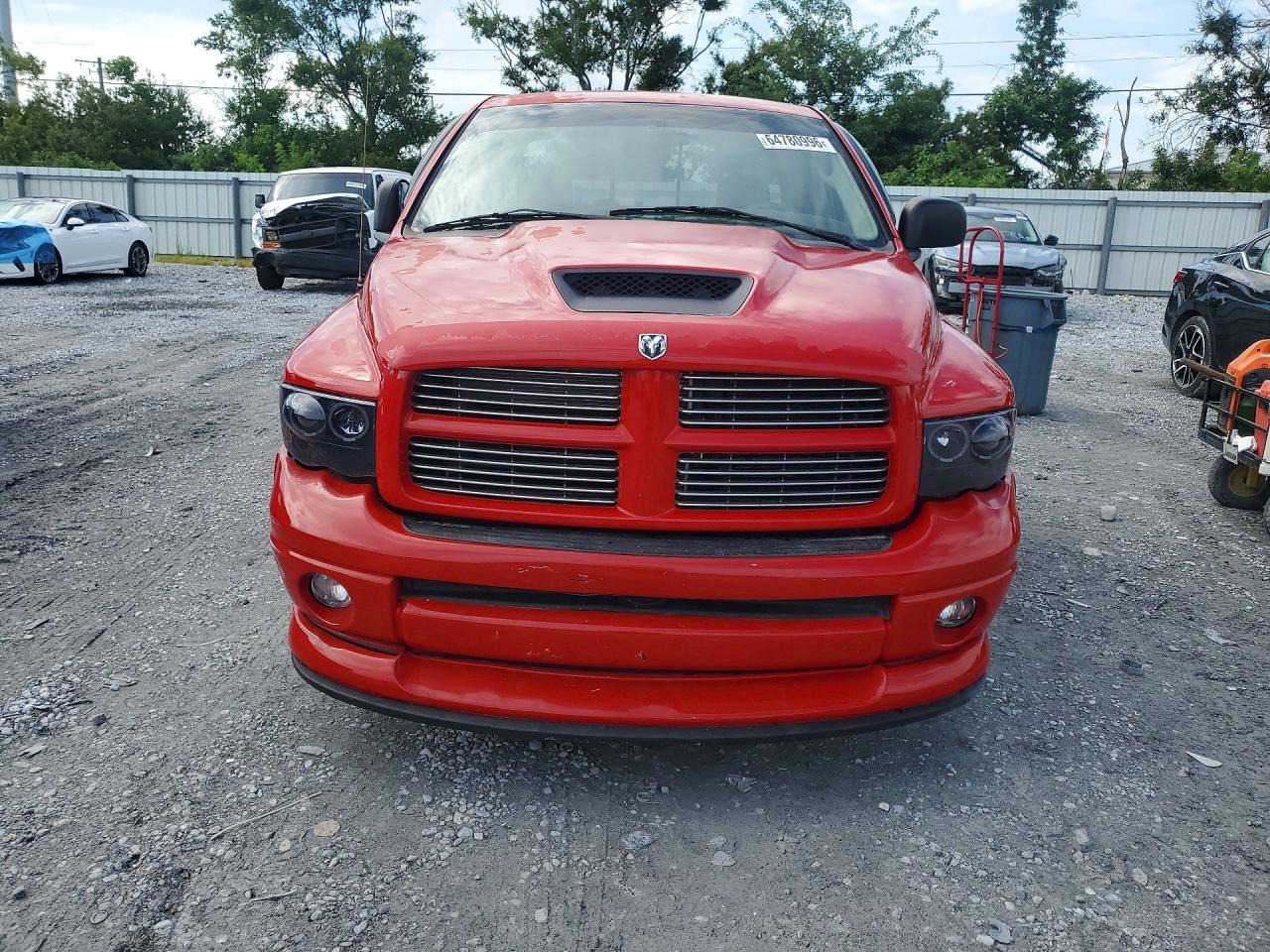 2003 Dodge Ram 1500 St Red vin: 1D7HA18N63S194053