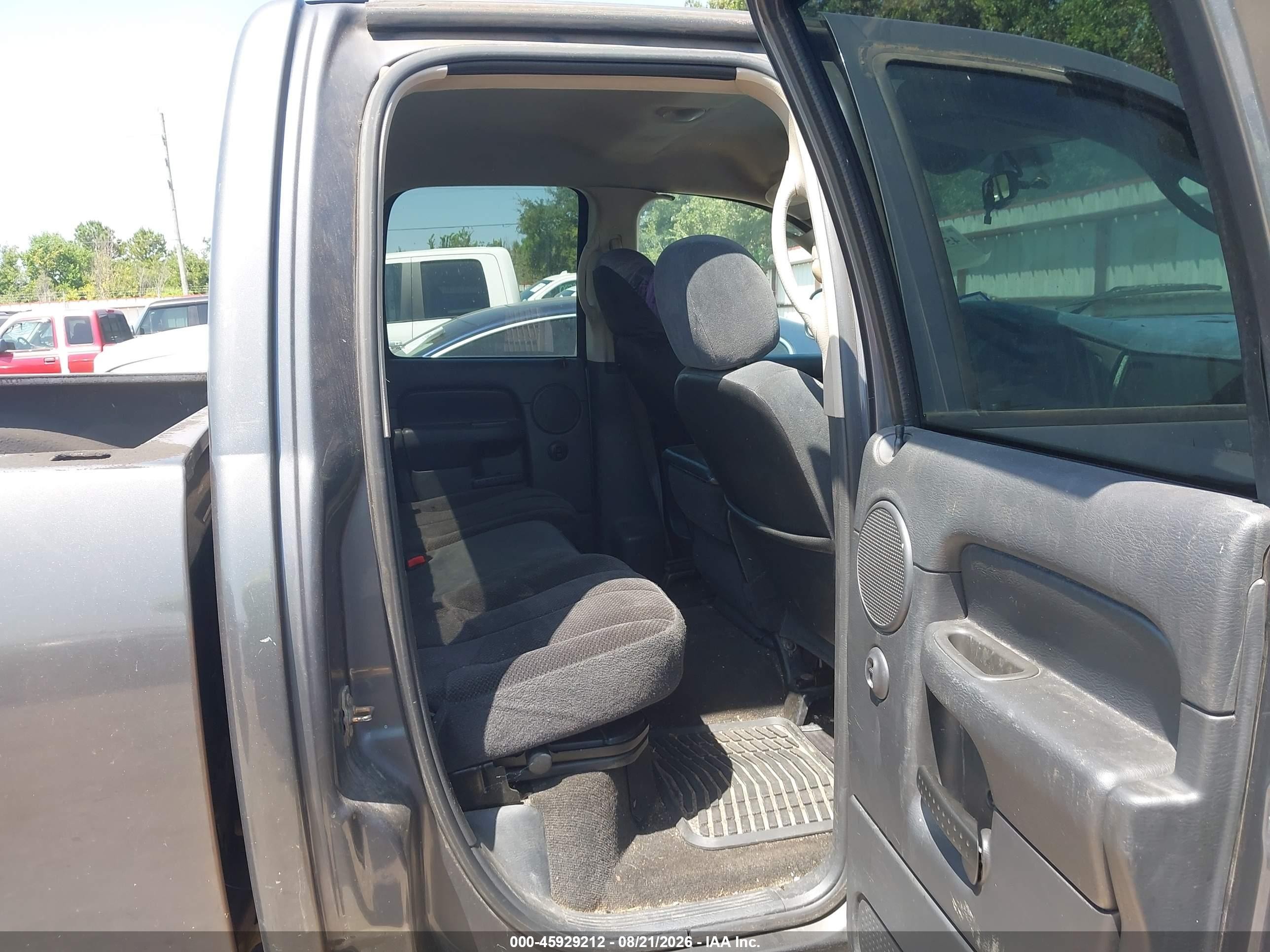 2003 Dodge Ram 1500 Slt/laramie/st Gray vin: 1D7HA18N63S229366