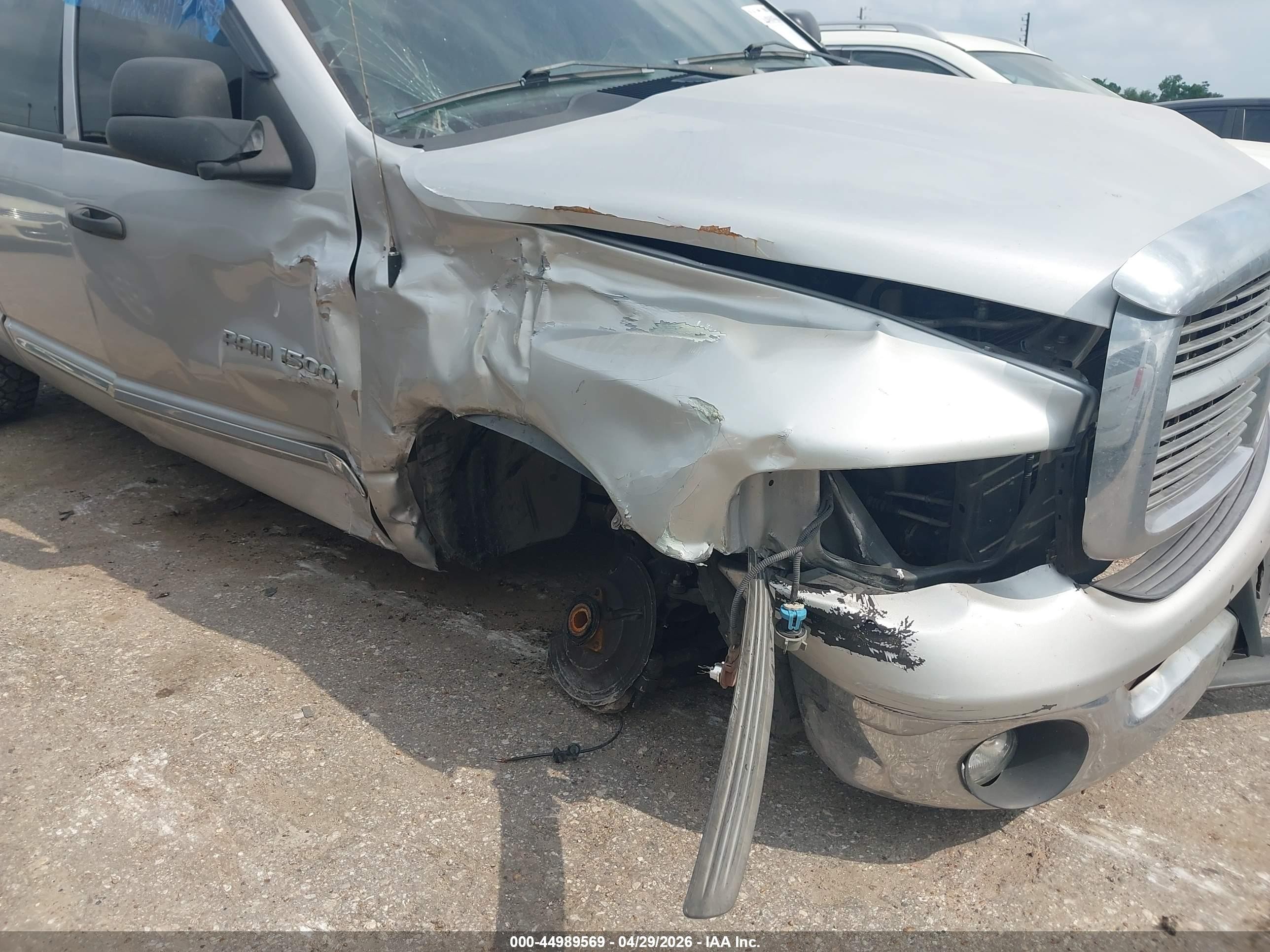 2004 Dodge Ram 1500 Slt/laramie Серебряный vin: 1D7HA18N64S776994