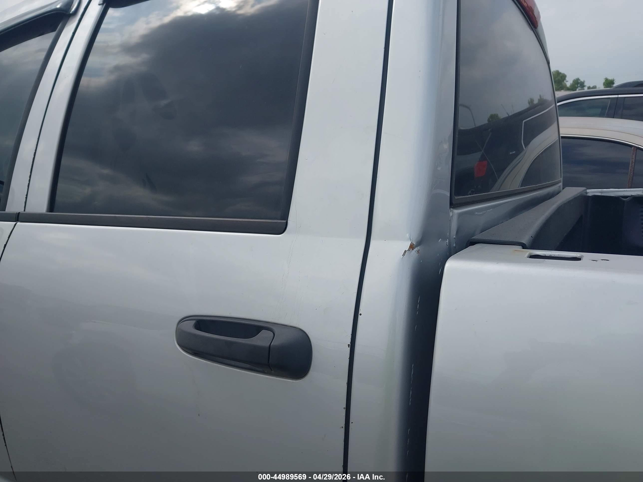 2004 Dodge Ram 1500 Slt/laramie Серебряный vin: 1D7HA18N64S776994