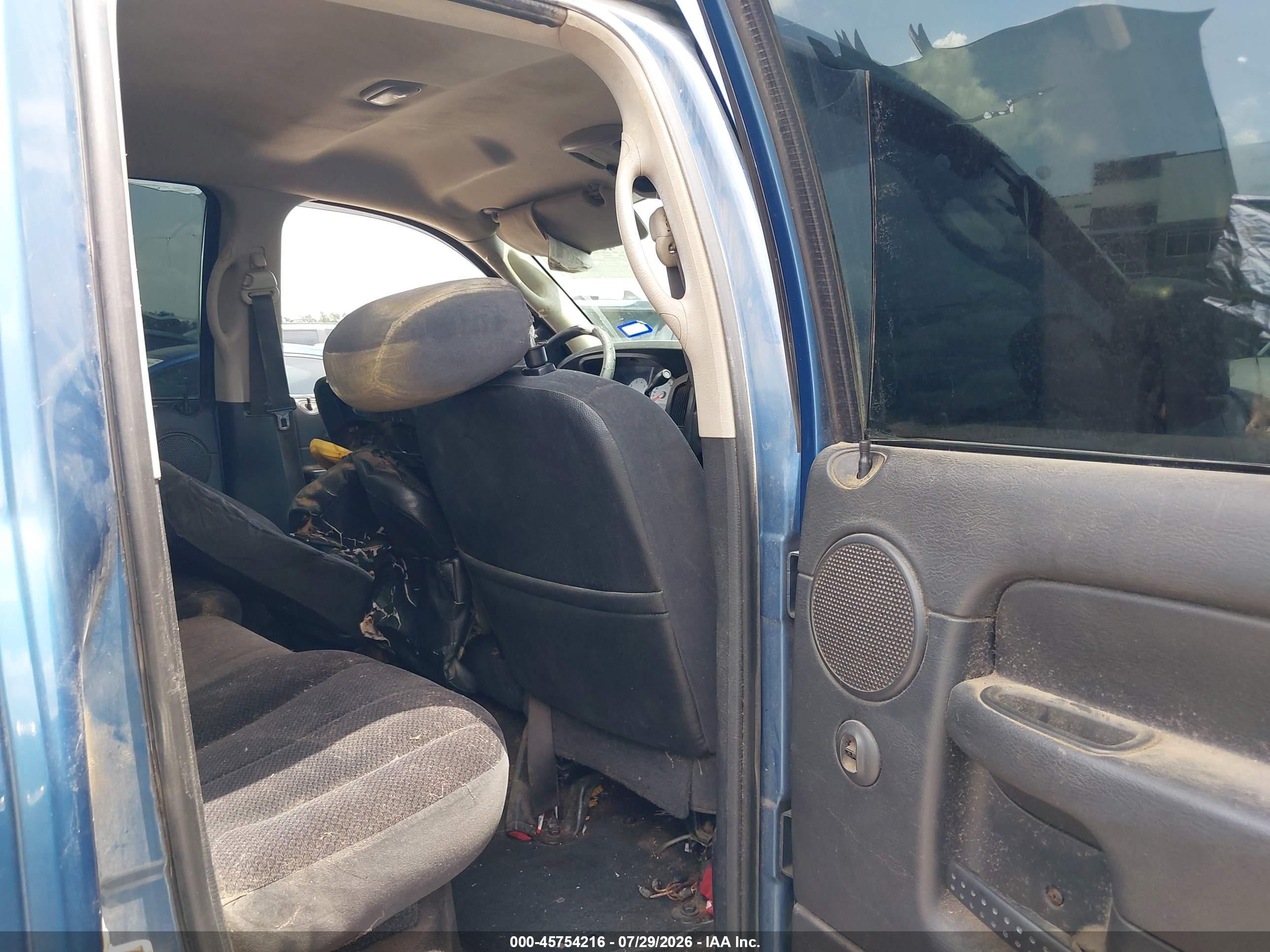 2005 Dodge Ram 1500 Slt/laramie Синий vin: 1D7HA18N65S234084