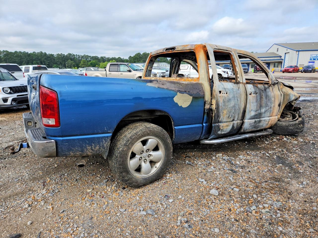 2005 Dodge Ram 1500 St Blue vin: 1D7HA18N65S239155
