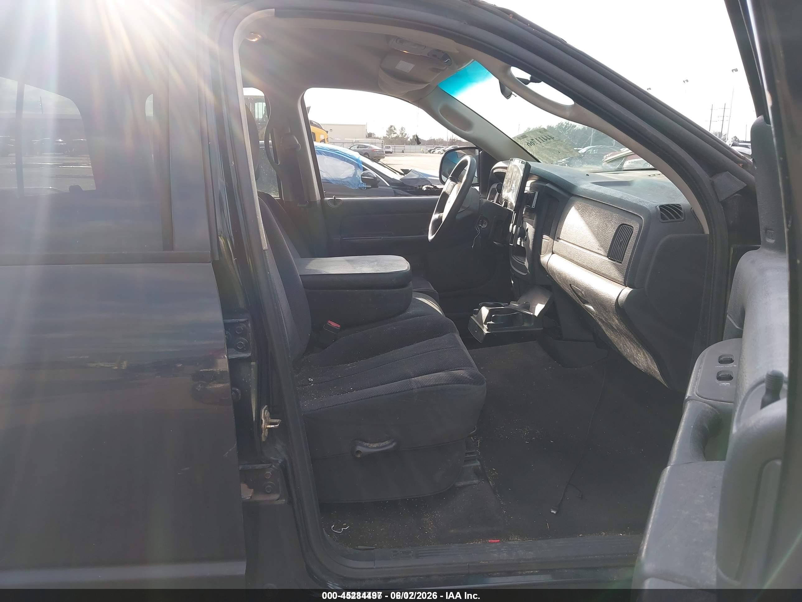 2005 Dodge Ram 1500 Slt/laramie Black vin: 1D7HA18N65S355861