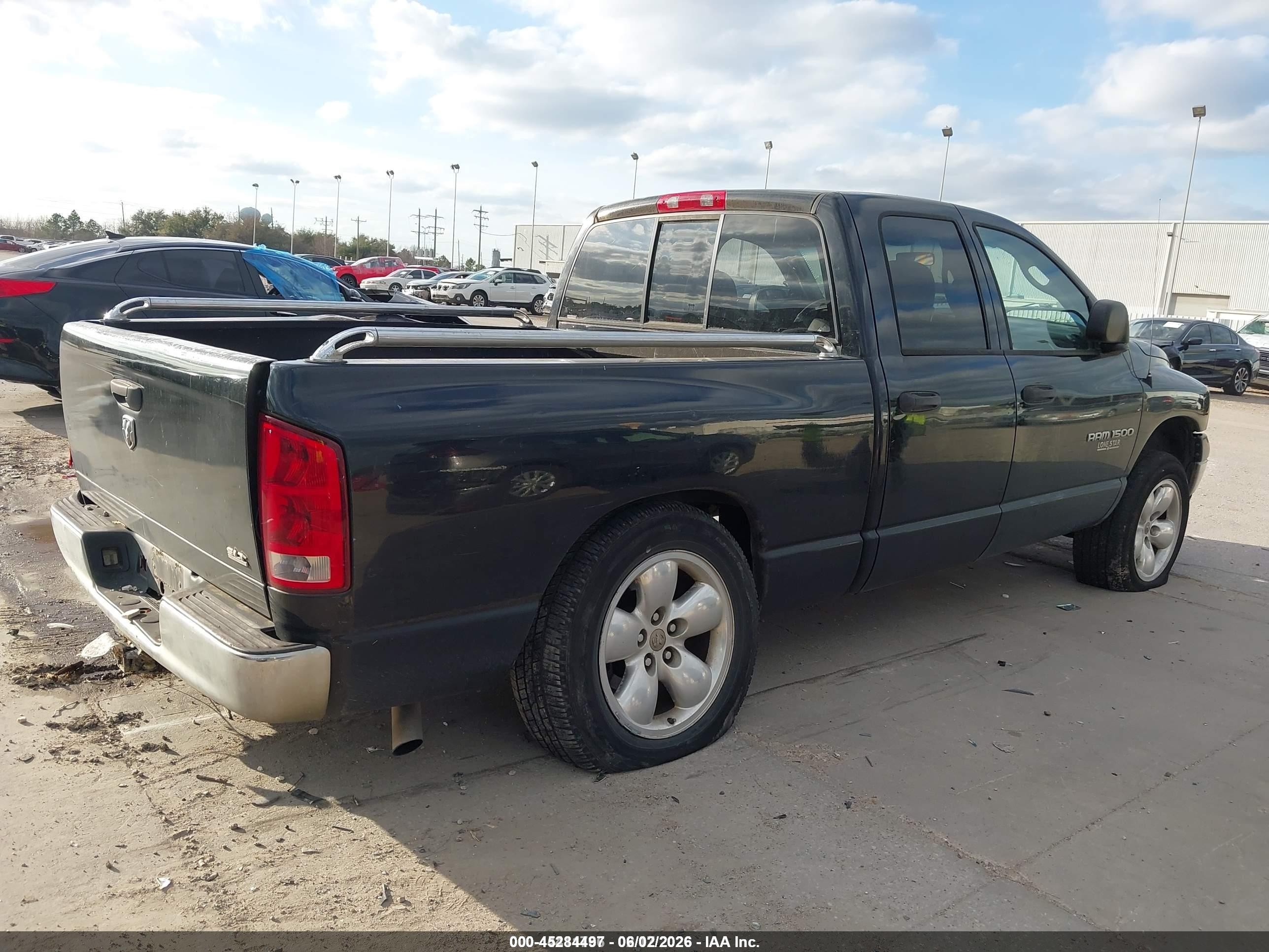 2005 Dodge Ram 1500 Slt/laramie Black vin: 1D7HA18N65S355861