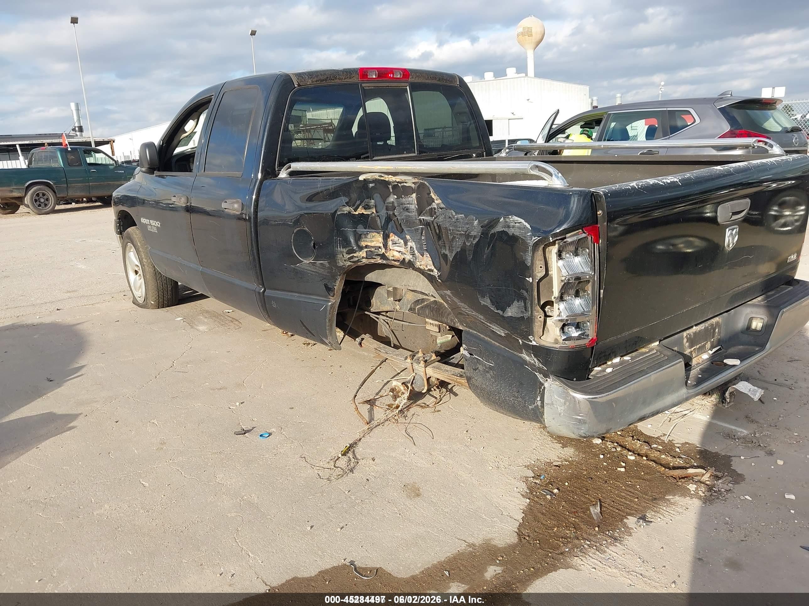 2005 Dodge Ram 1500 Slt/laramie Black vin: 1D7HA18N65S355861