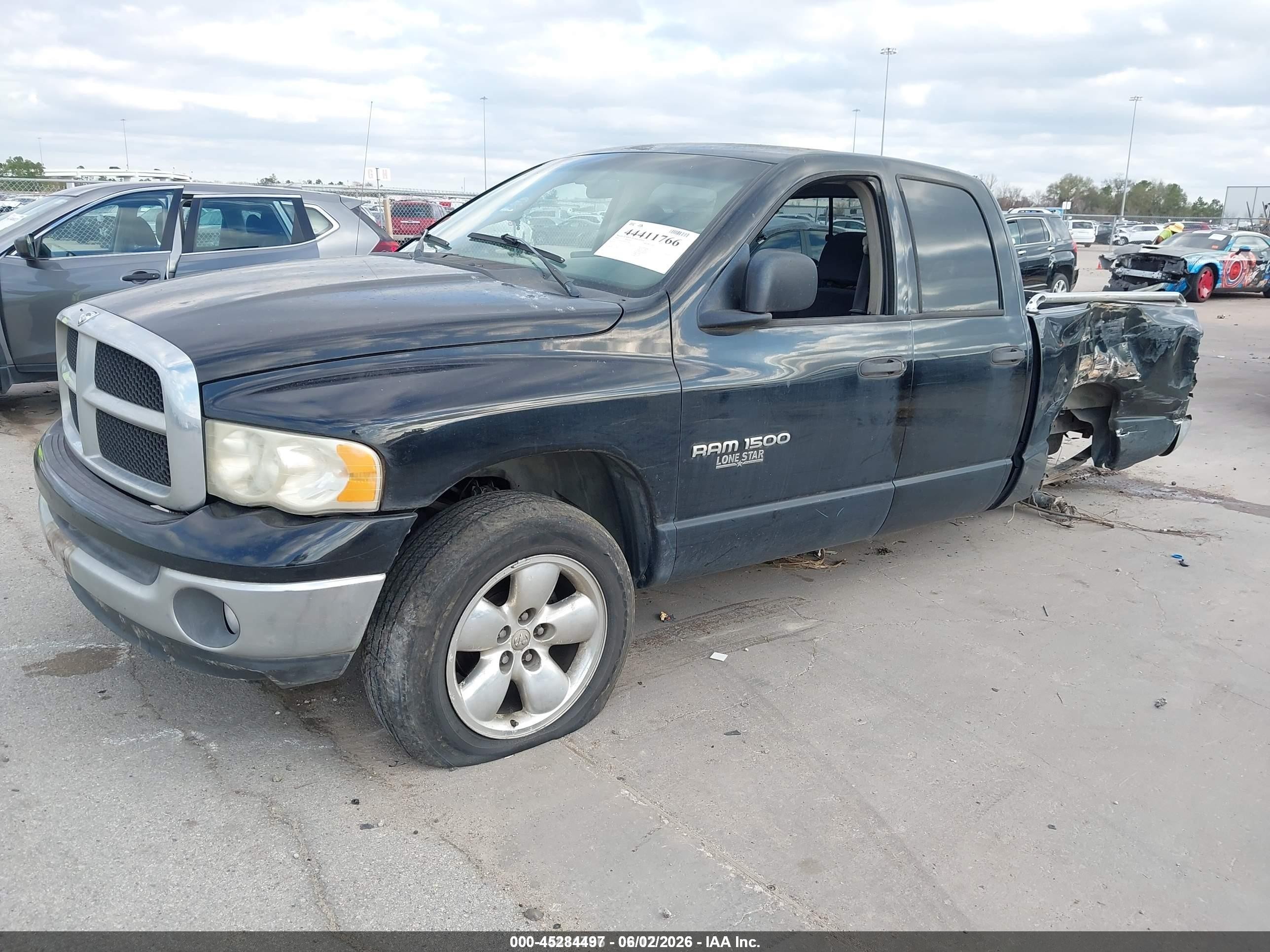 2005 Dodge Ram 1500 Slt/laramie Black vin: 1D7HA18N65S355861