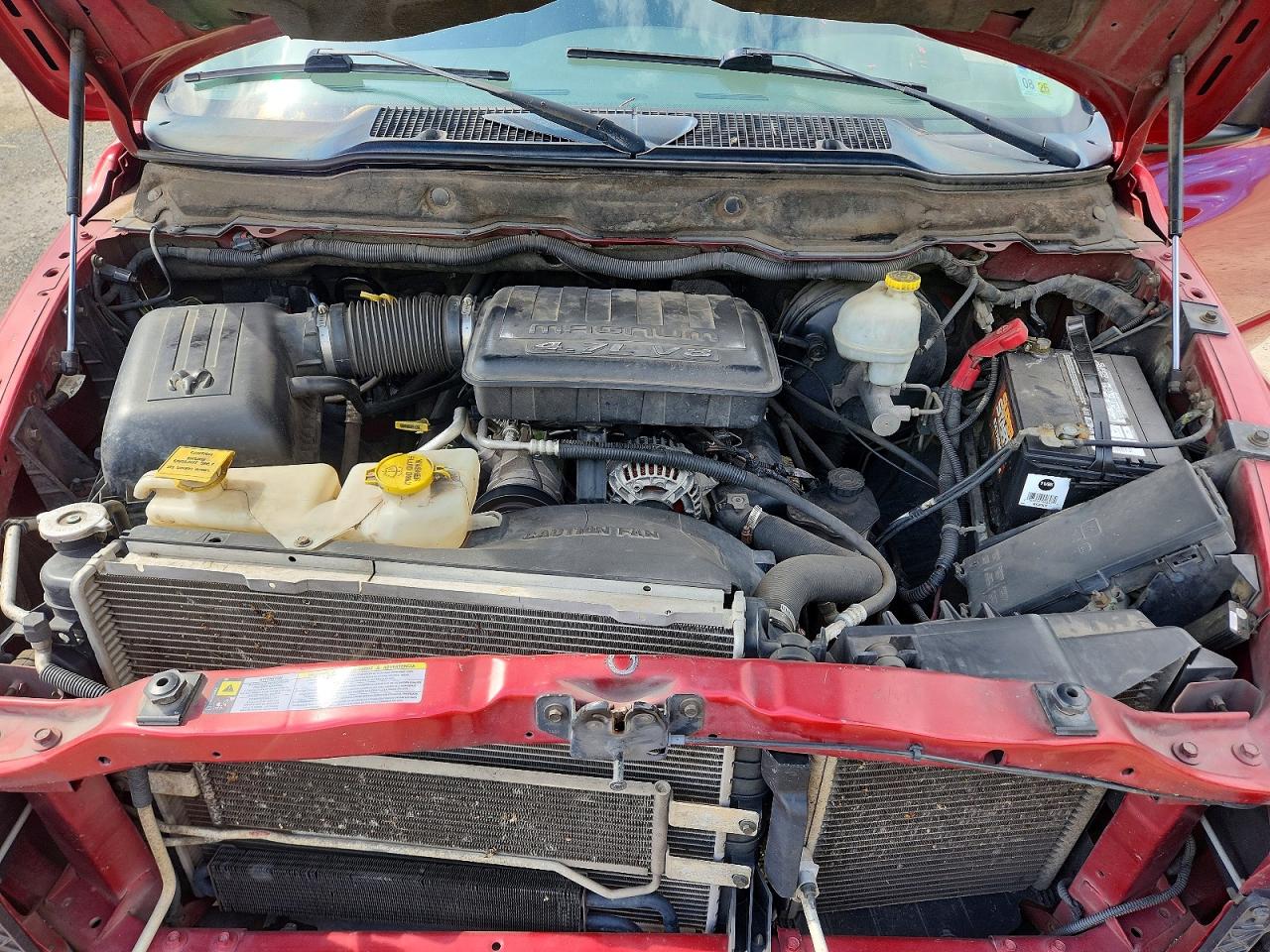 2007 Dodge Ram 1500 St Red vin: 1D7HA18N67J566938