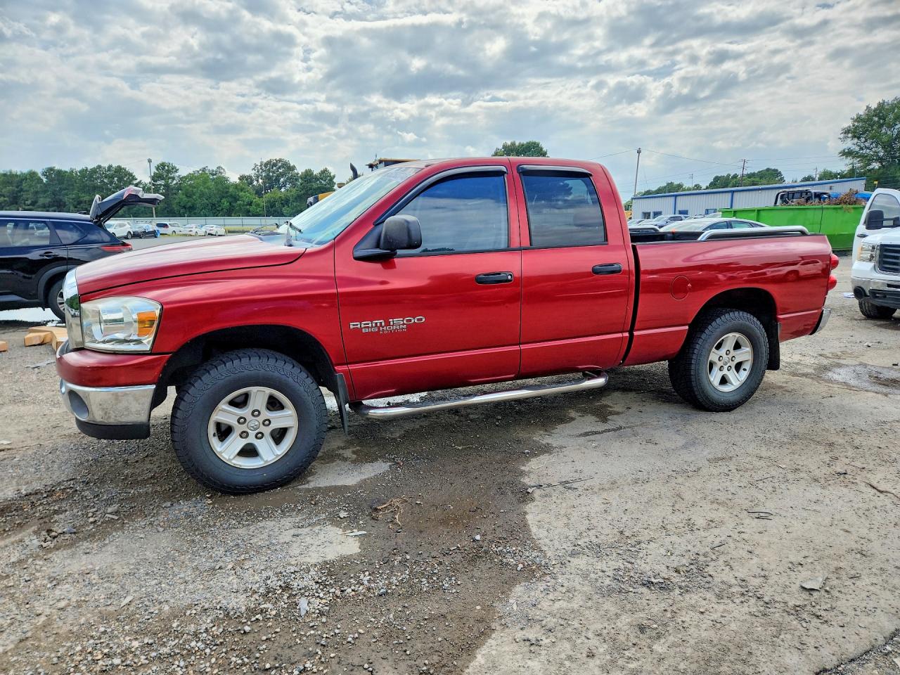 2007 Dodge Ram 1500 St Red vin: 1D7HA18N67J566938