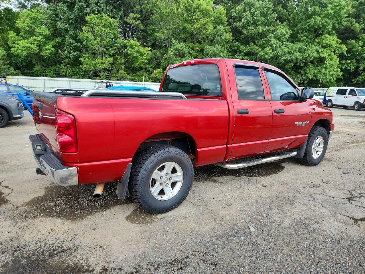2007 Dodge Ram 1500 St Red vin: 1D7HA18N67J566938