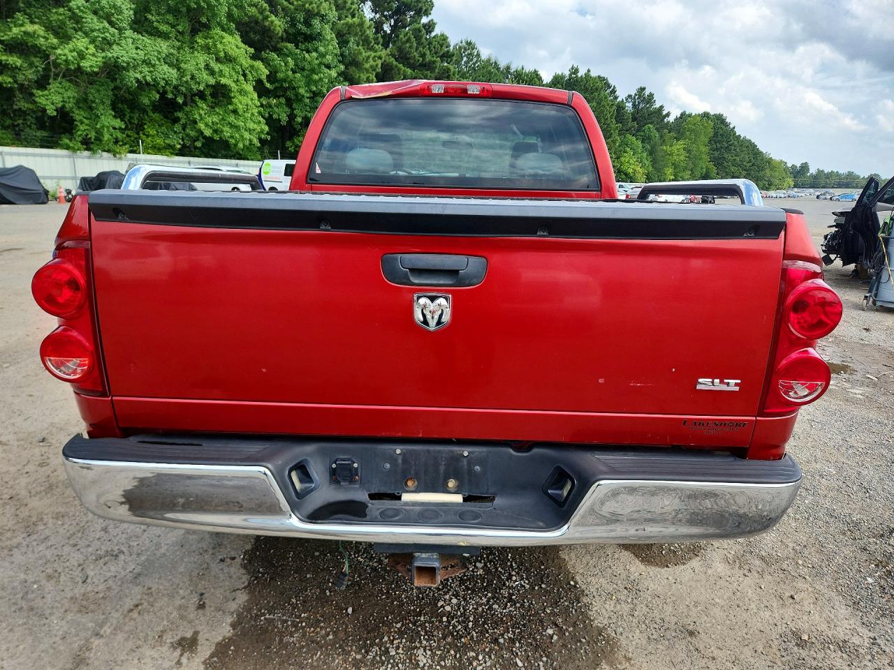 2007 Dodge Ram 1500 St Red vin: 1D7HA18N67J566938