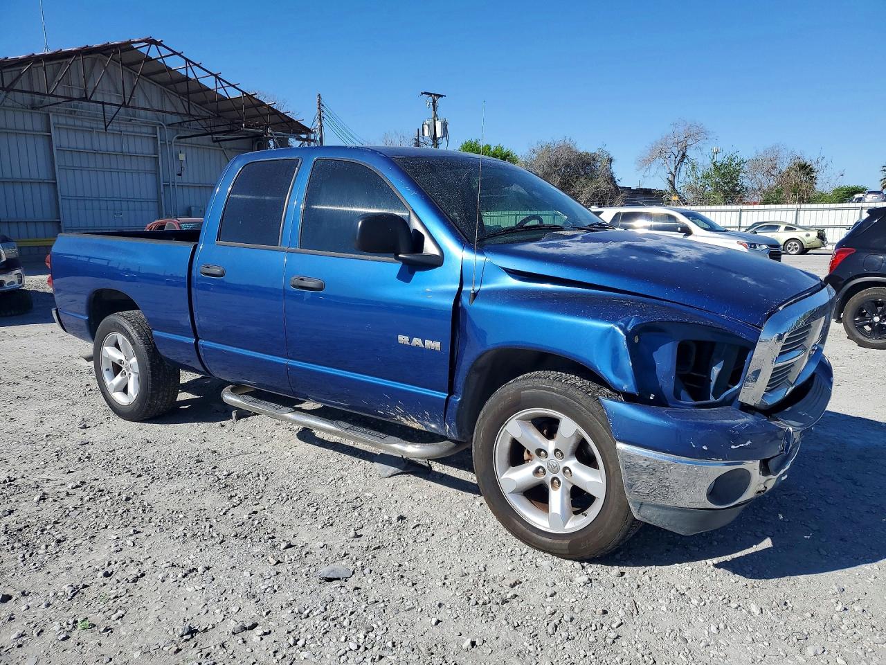 2008 Dodge Ram 1500 St Blue vin: 1D7HA18N68J241014