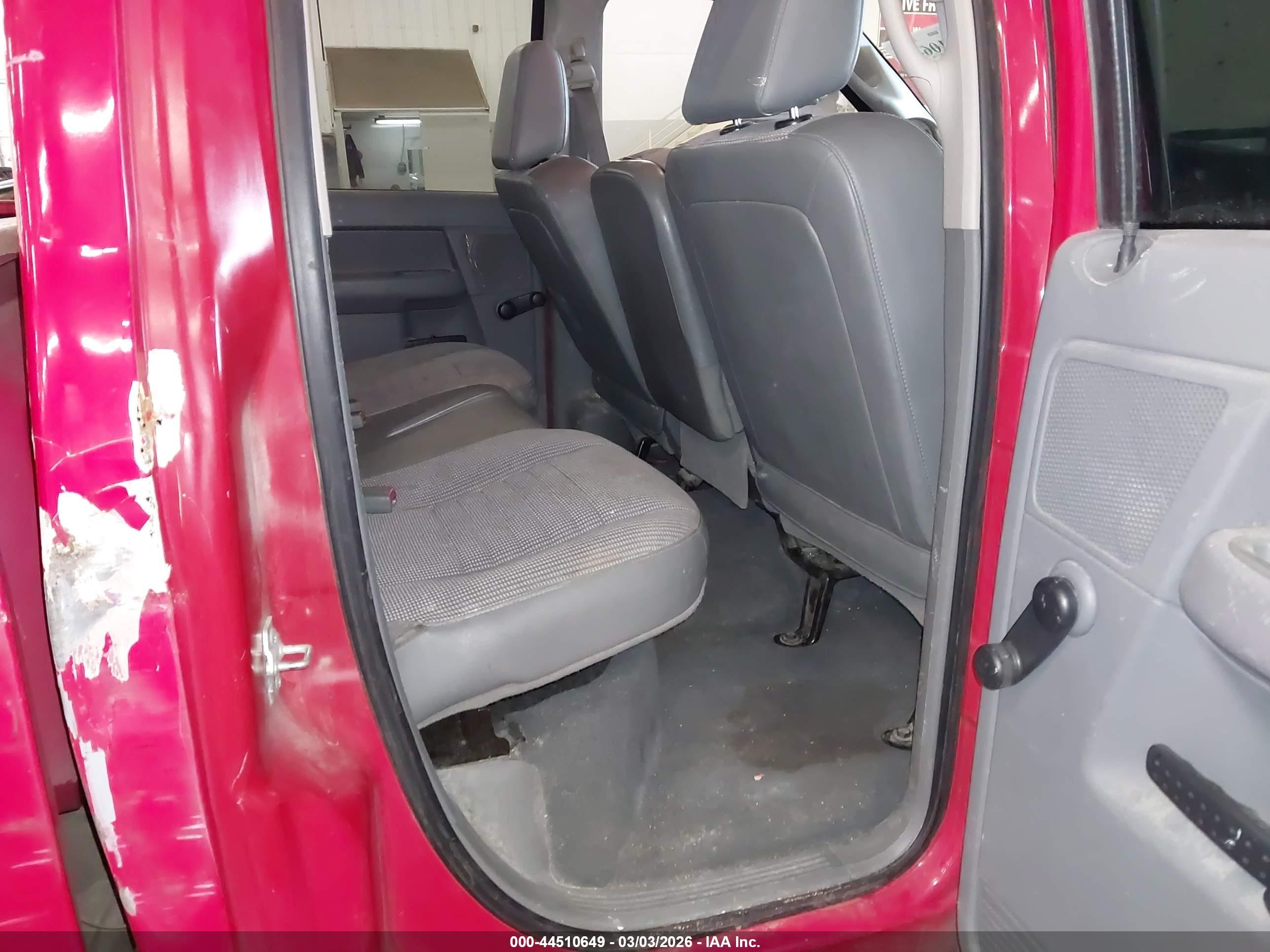 2008 Dodge Ram 1500 St/sxt Red vin: 1D7HA18N68S559273
