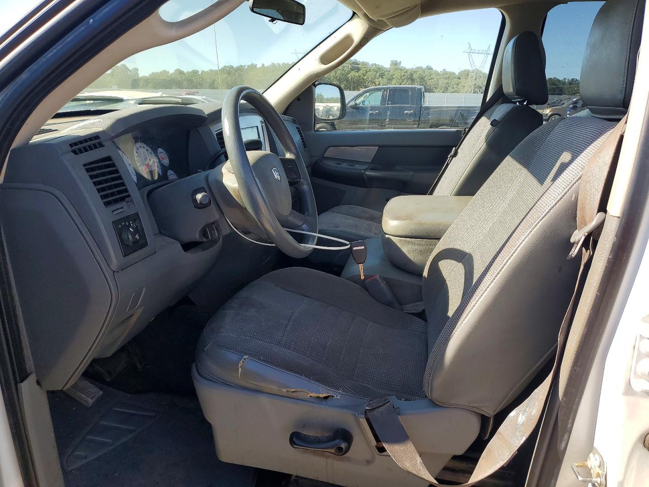 2008 Dodge Ram 1500 St White vin: 1D7HA18N68S568376