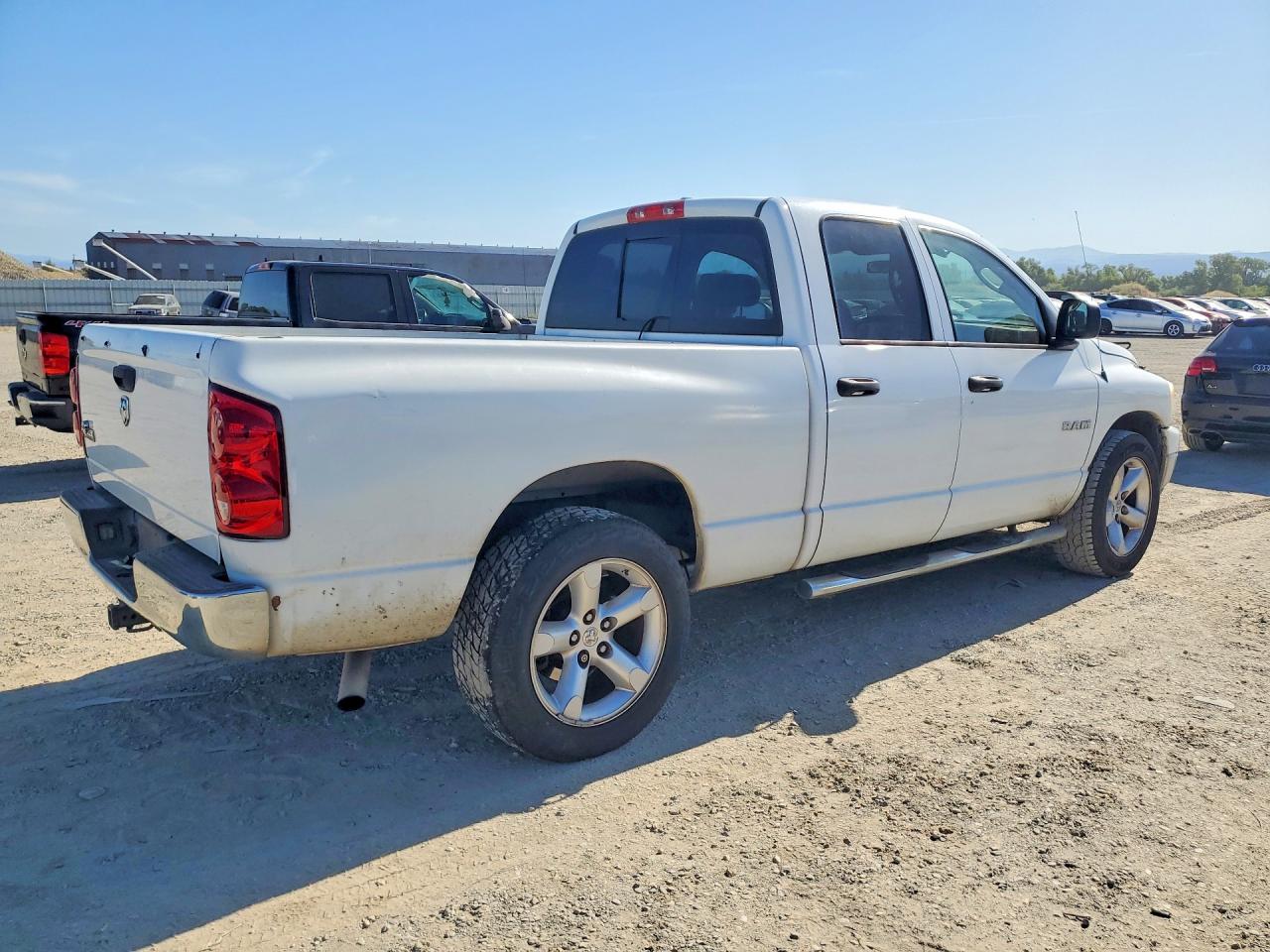 2008 Dodge Ram 1500 St White vin: 1D7HA18N68S568376