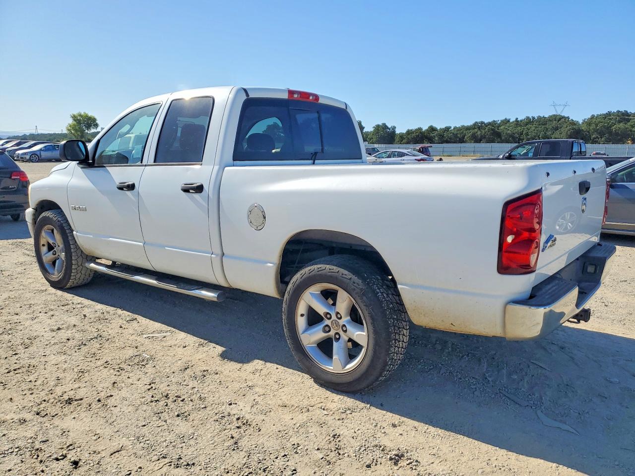 2008 Dodge Ram 1500 St White vin: 1D7HA18N68S568376