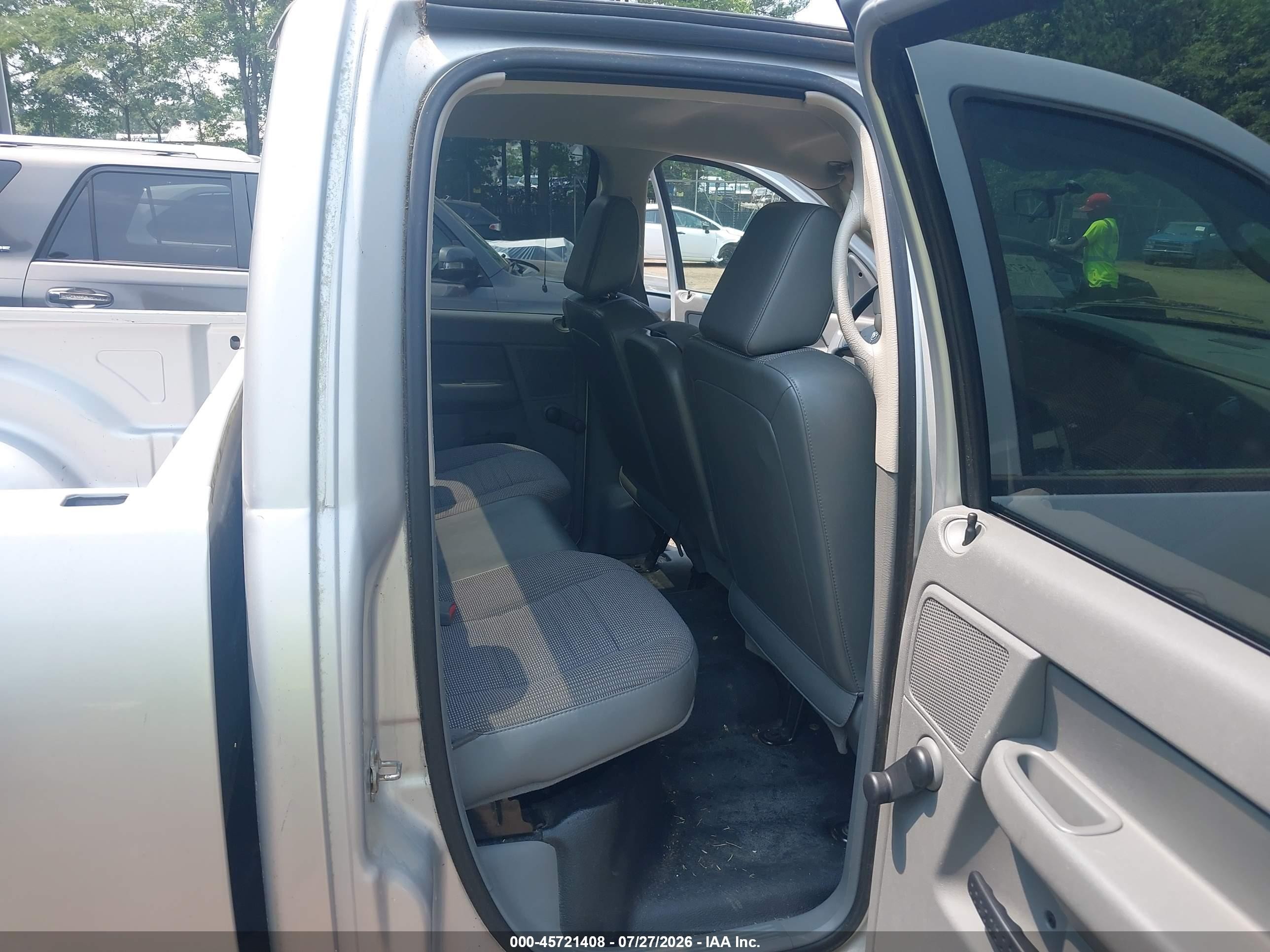2008 Dodge Ram 1500 St/sxt Gray vin: 1D7HA18N68S604230